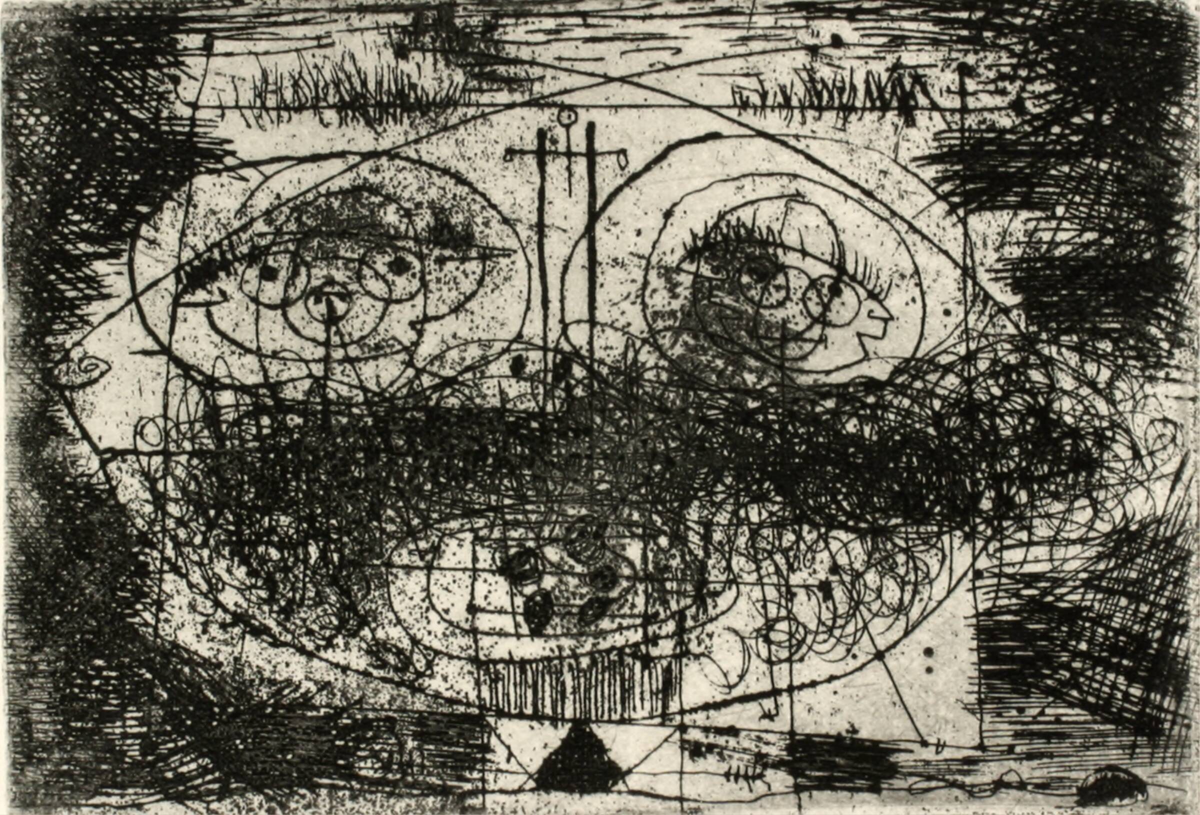 La barbe verte, Asger Jorn, 1939