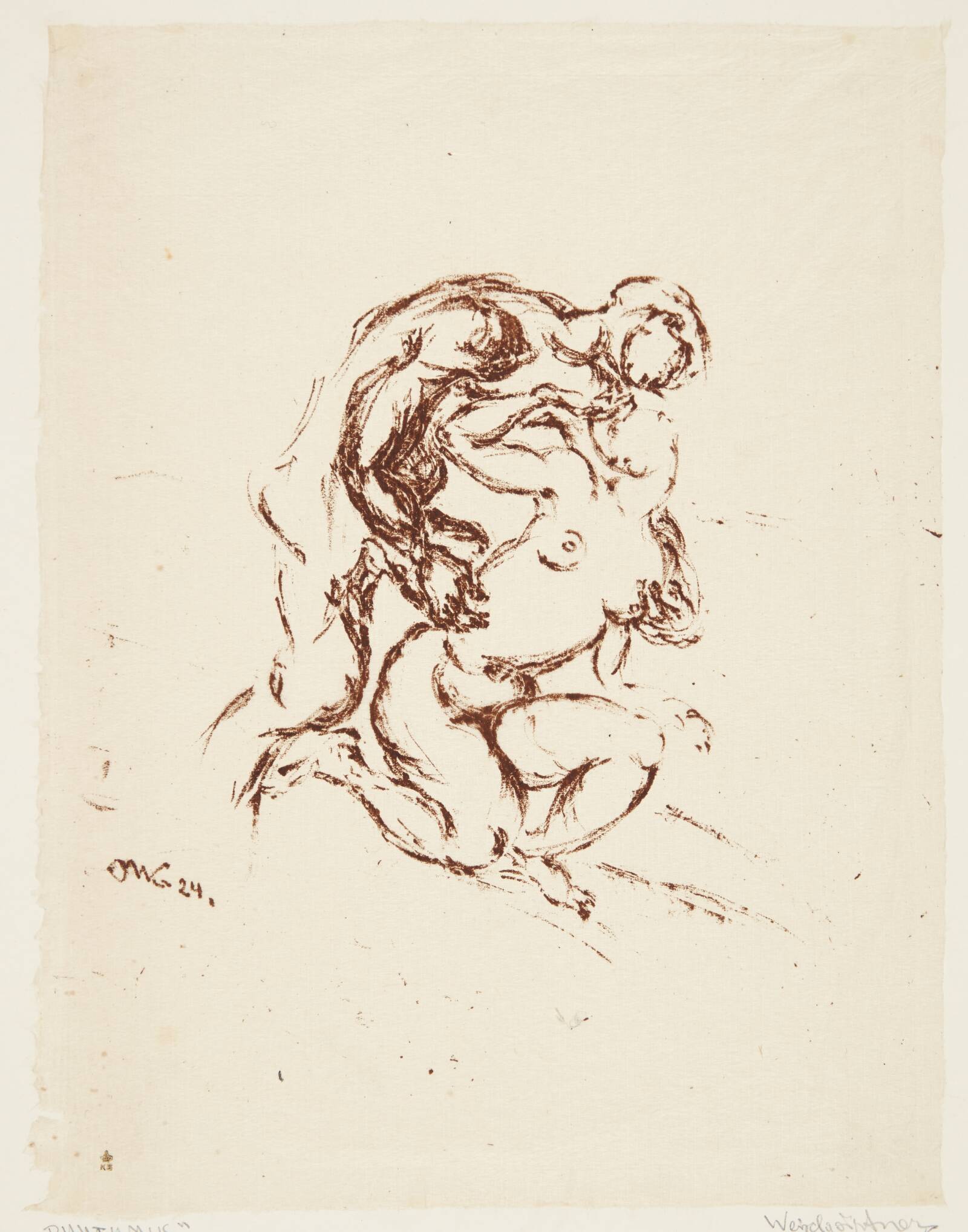 Liebeswerben, Josephine Weixlgärtner, 1924