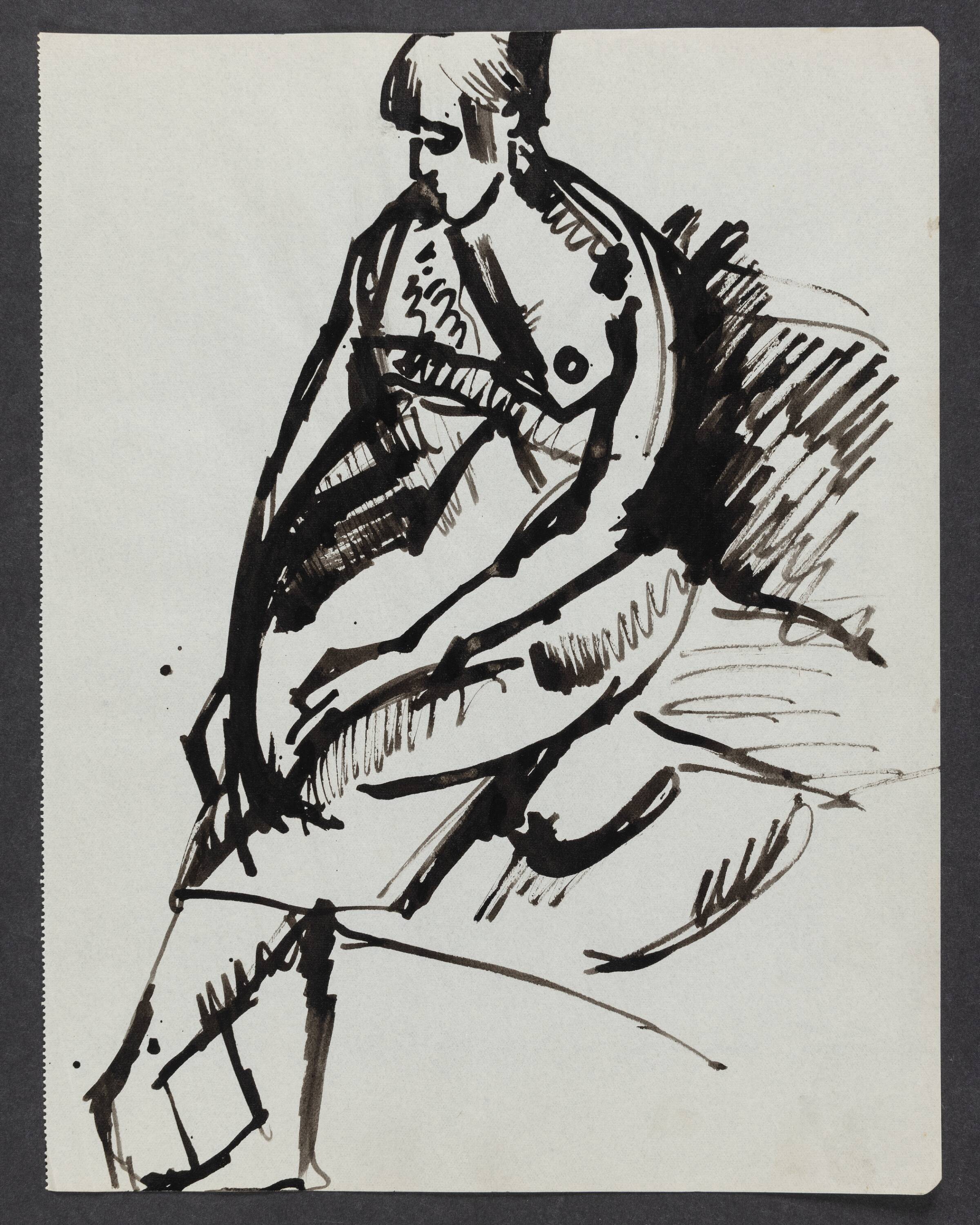 Modelstudie, Astrid Holm, 1876-1937