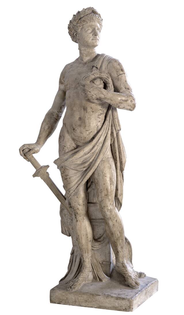 Amor patriae. Allegory symbolizing patriotism 3D model