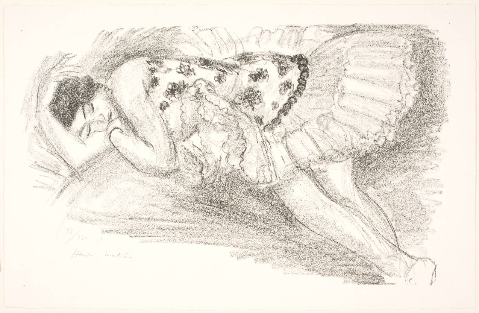 Sovende danserinde, Henri Matisse, 1927