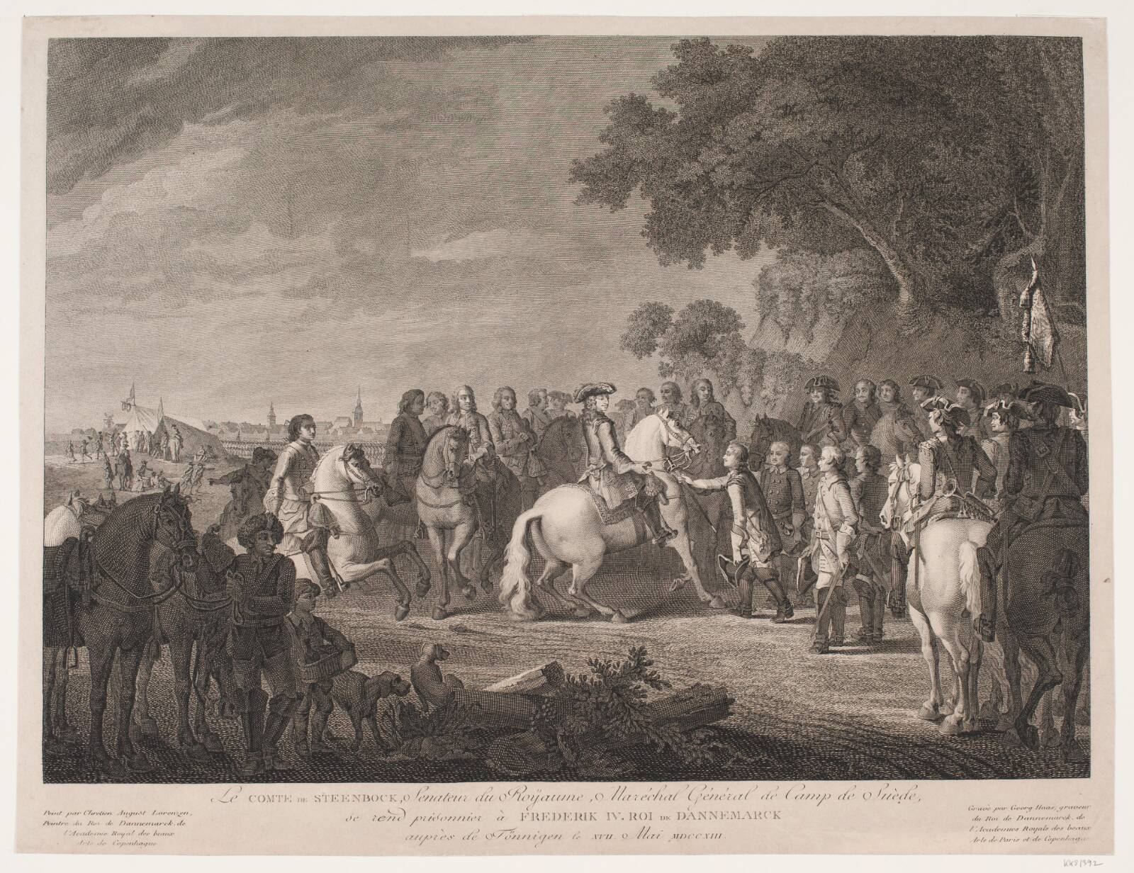 Töninngens overgivelse, Georg Haas, 1790-1794