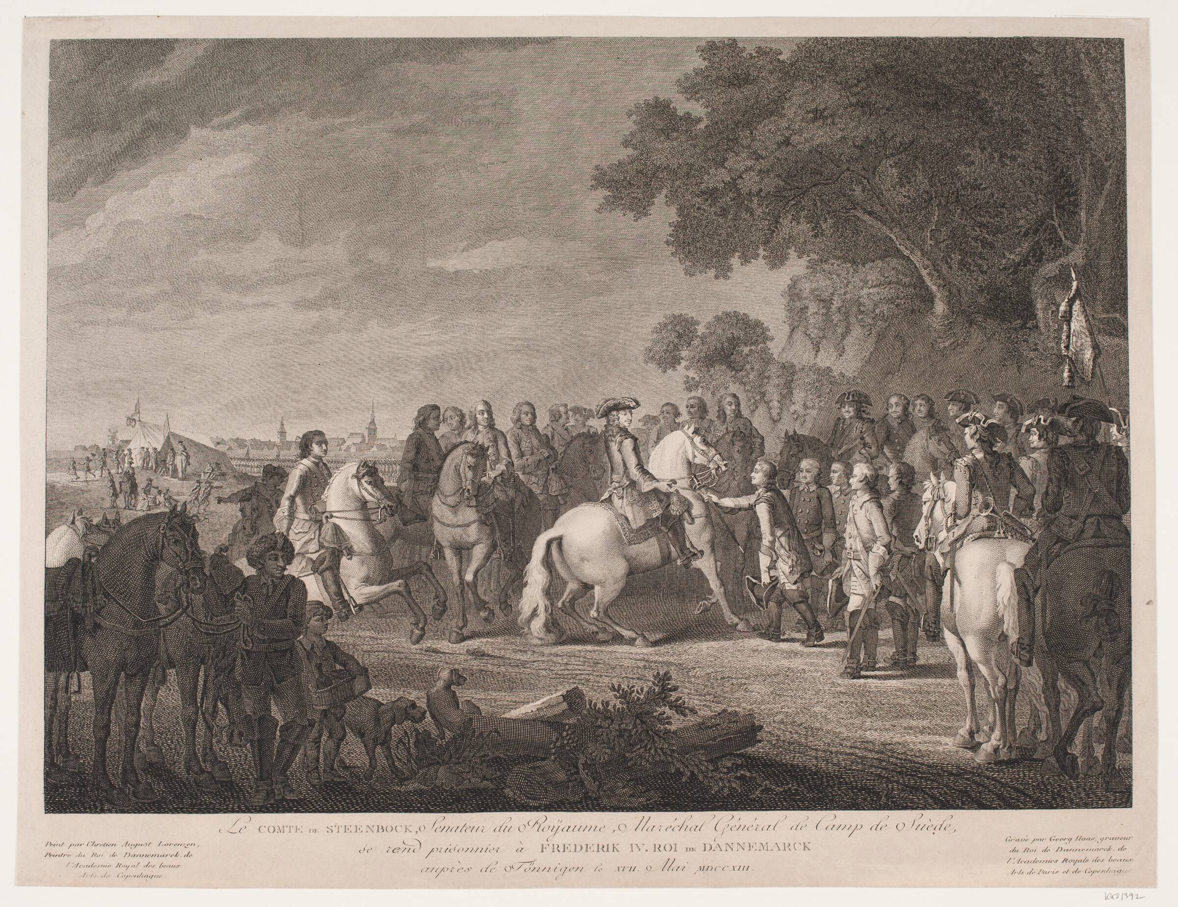 Töninngens overgivelse, Georg Haas, 1790-1794