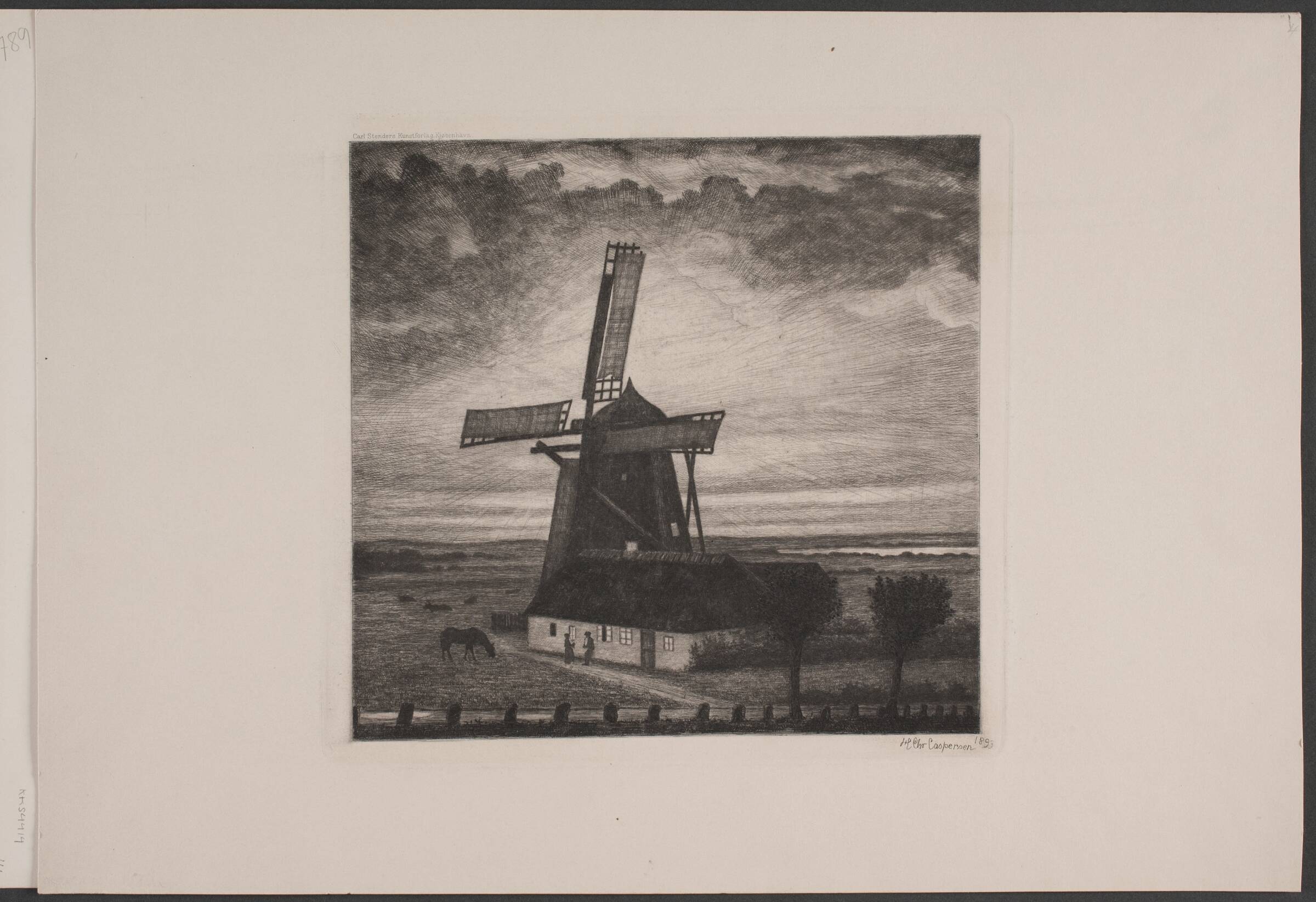 Mølle, Hans Christian Gether Caspersen, 1893
