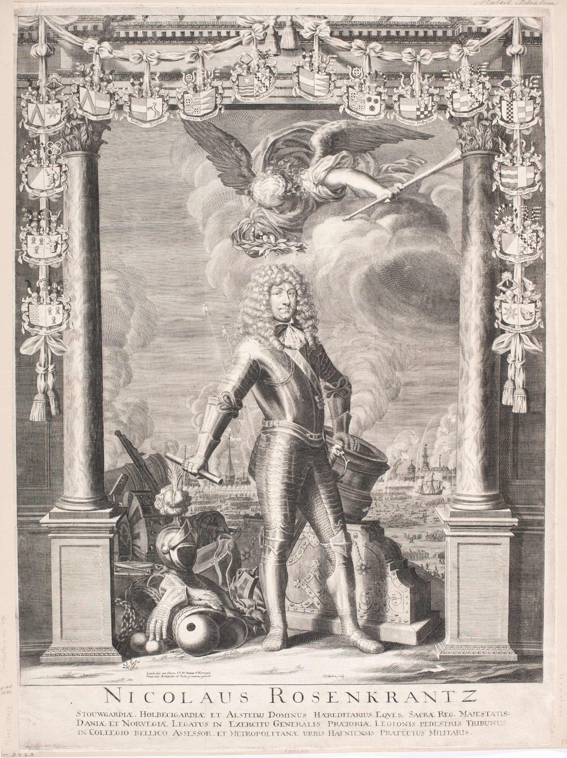 Niels Rosenkrantz, Hubert Schaten, 1675-1680