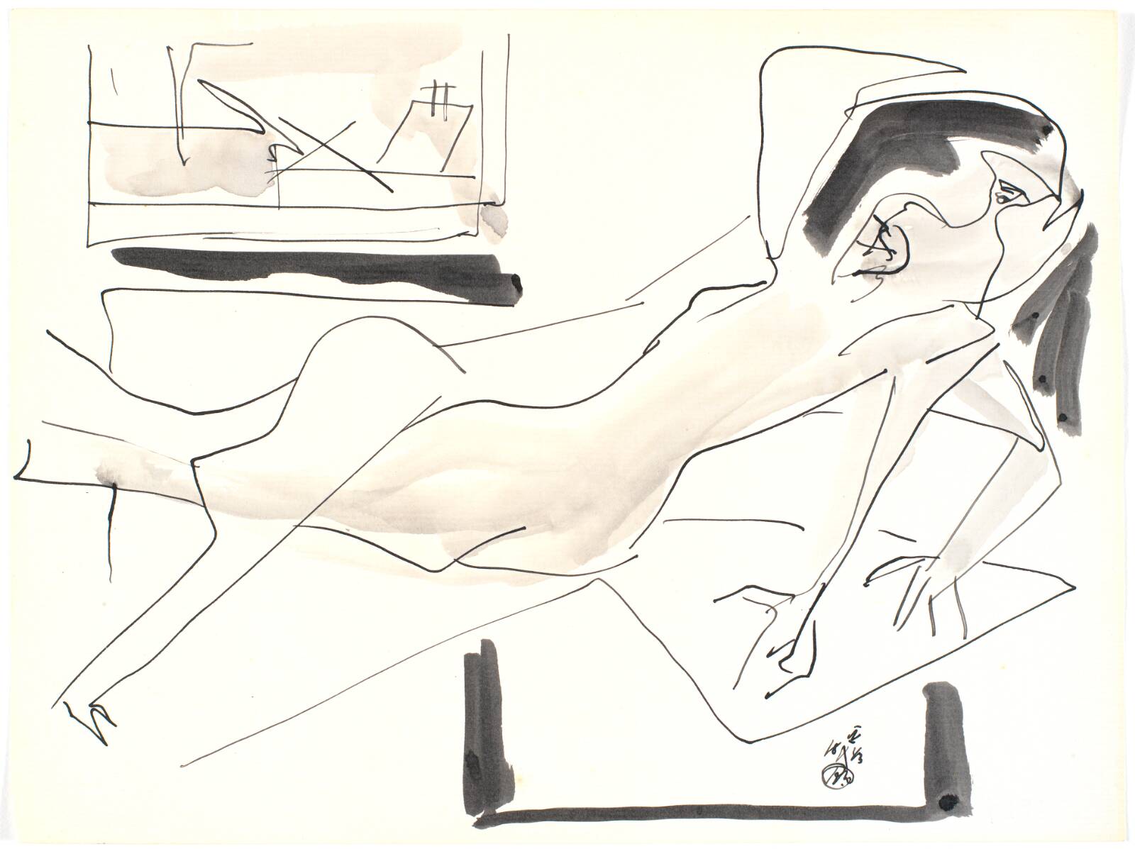 Elskende par, Richard Mortensen, 1943