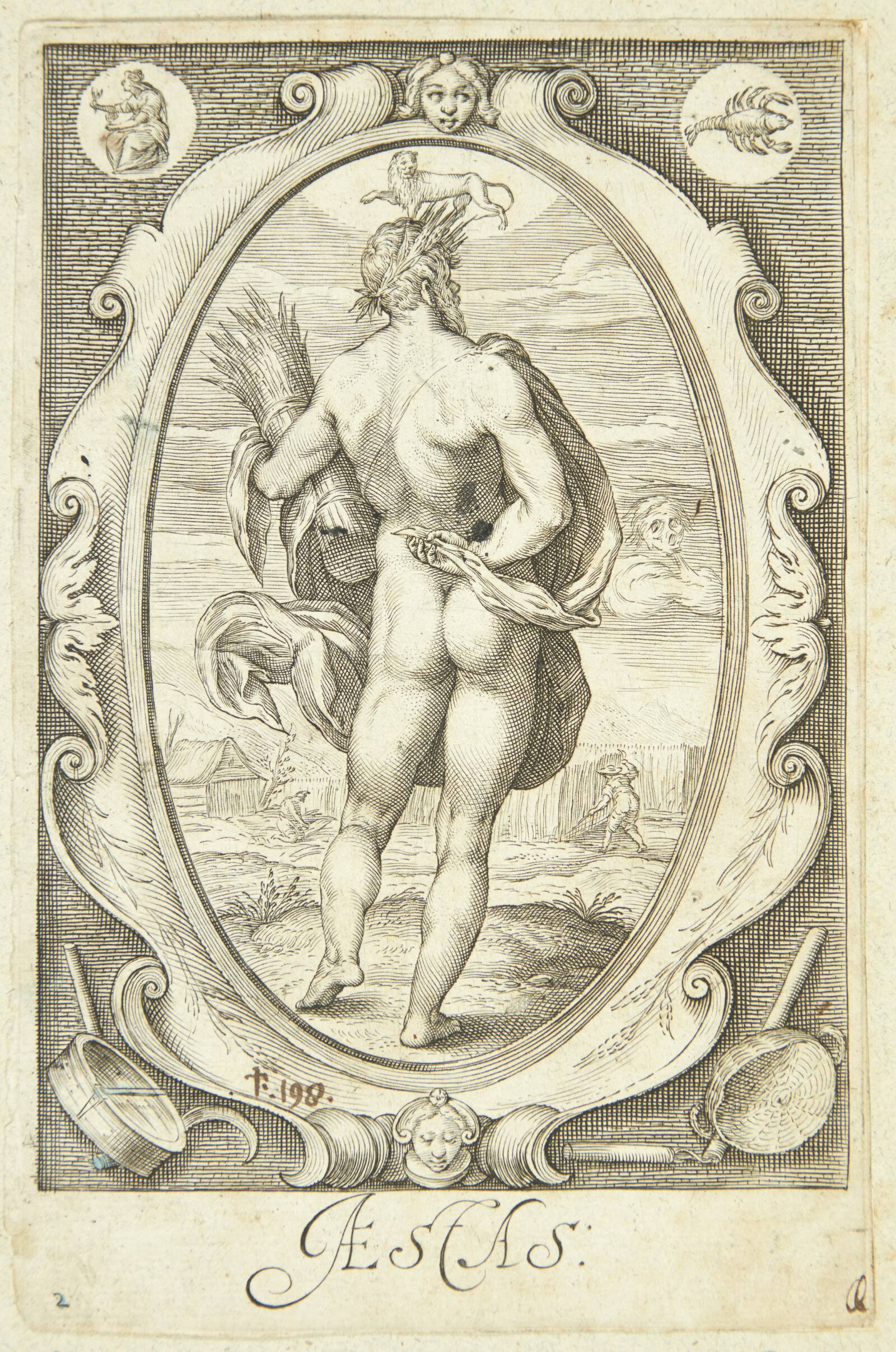 Sommer, Jacob Matham, 1598-1601