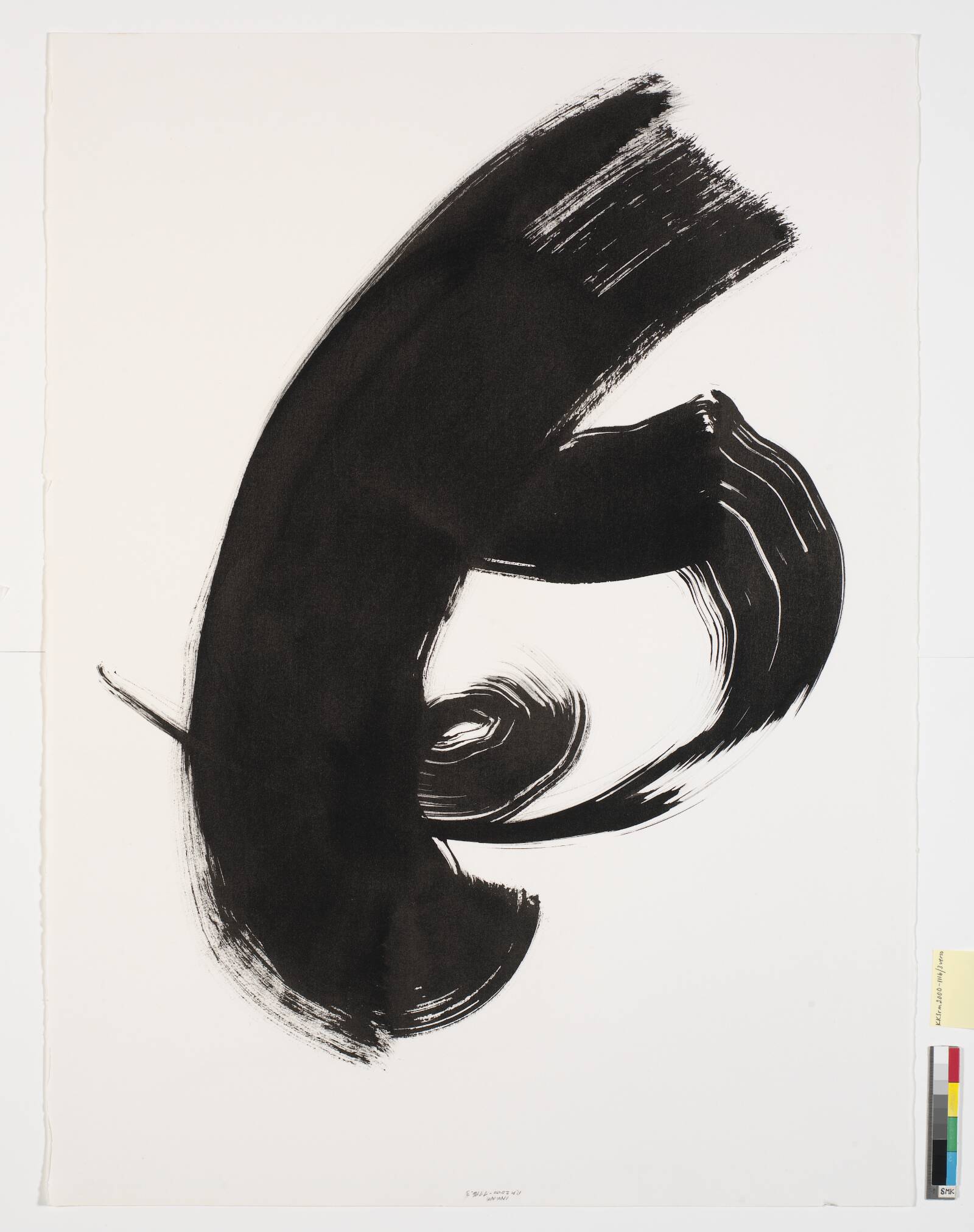 Tuschpenseltegn, Richard Mortensen, 1987