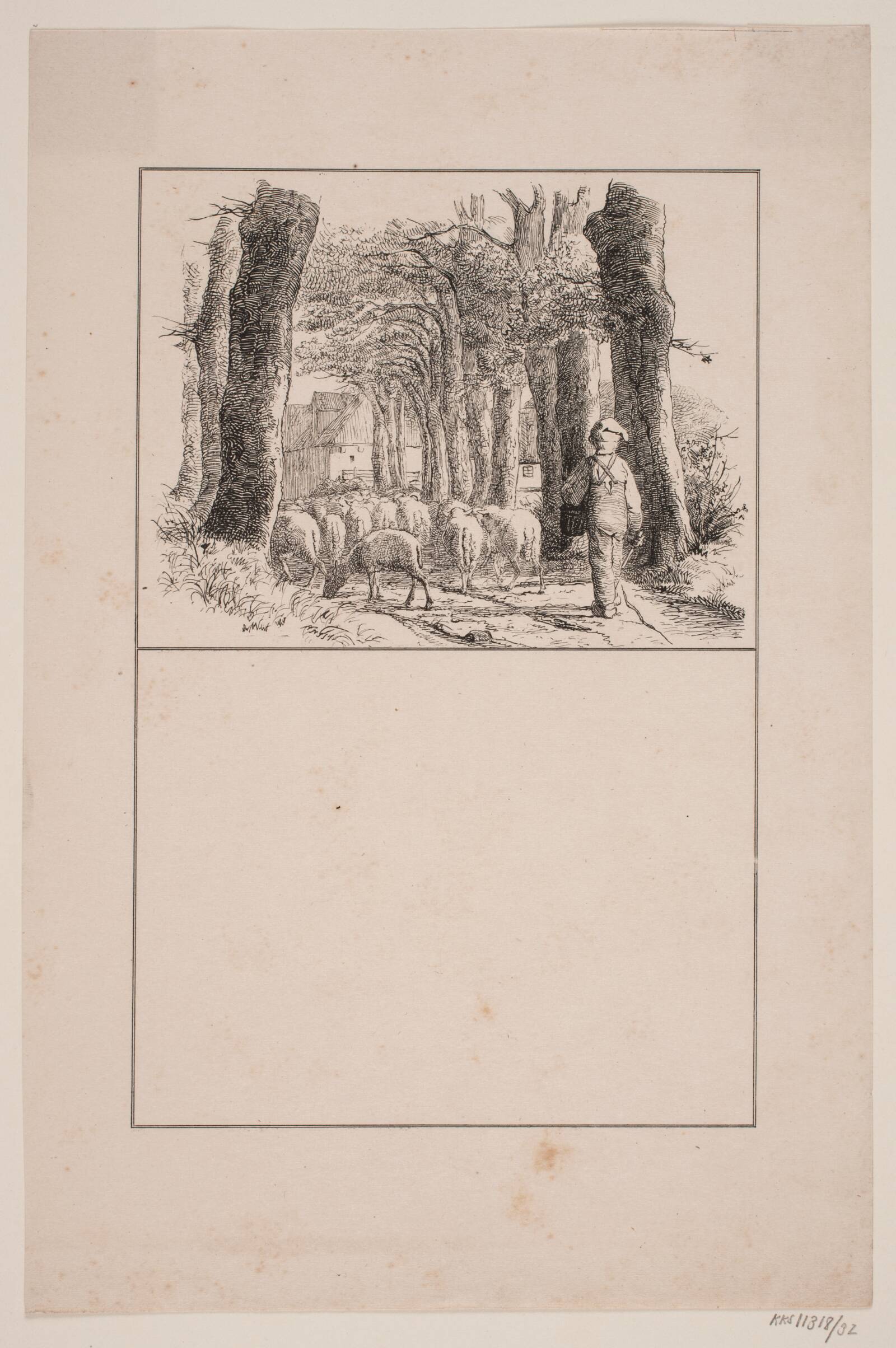 Vogterdrengen, Adolph Kittendorff, 1845