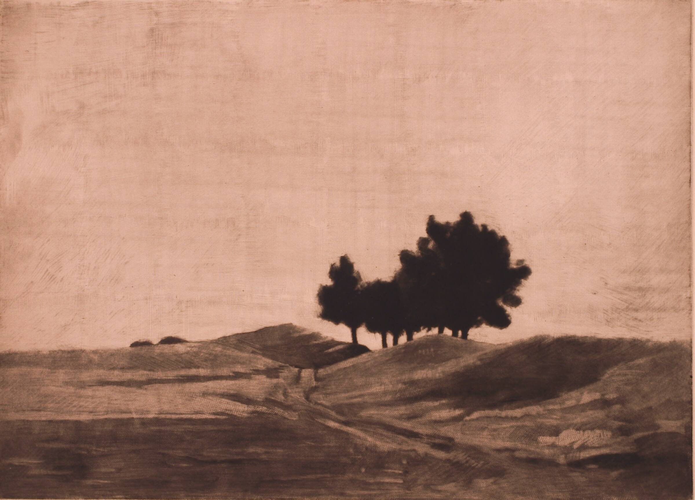 Aftenlandskab, Peter Ilsted, 1915