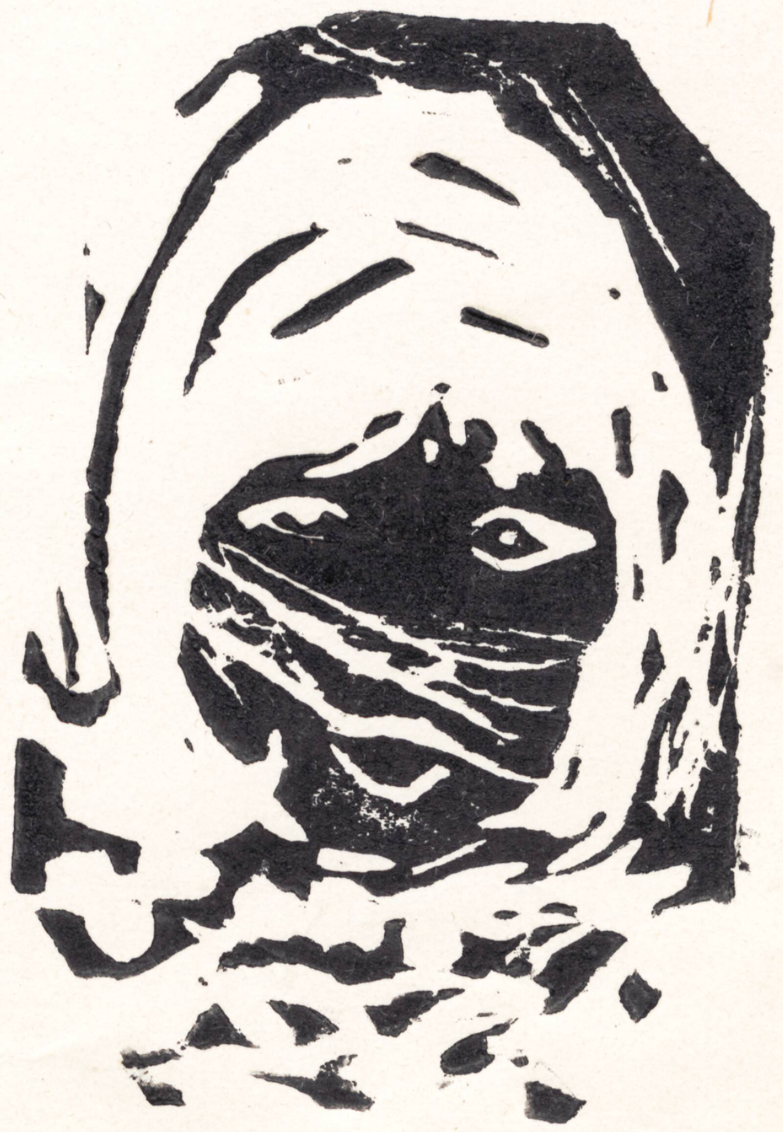 pige-hoved, Per Kirkeby, 1965