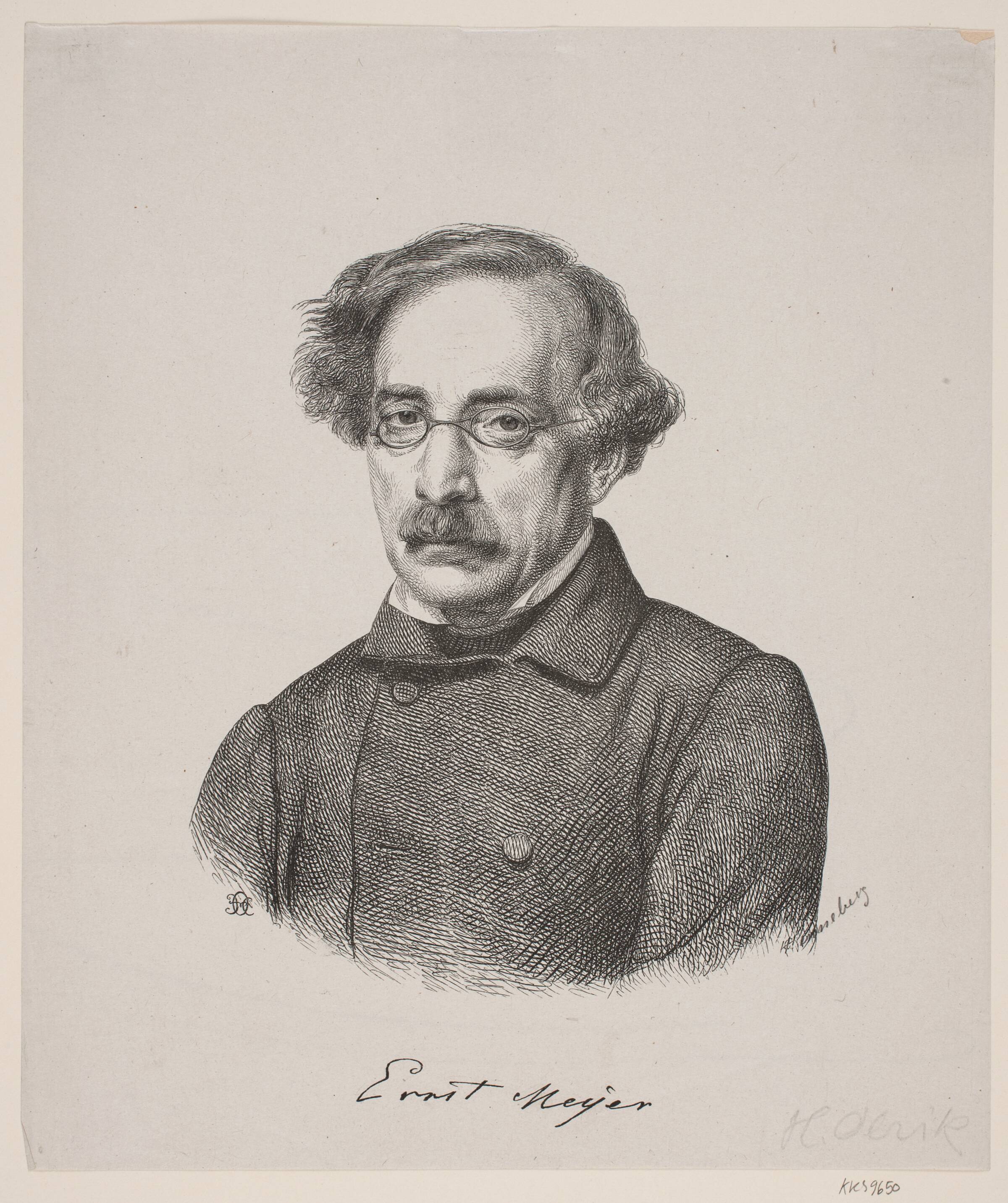 Ernst Meyer, H.C. Henneberg, 1826-1893