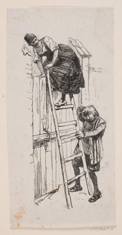 Illustration til Holberg: "Peder Paars"