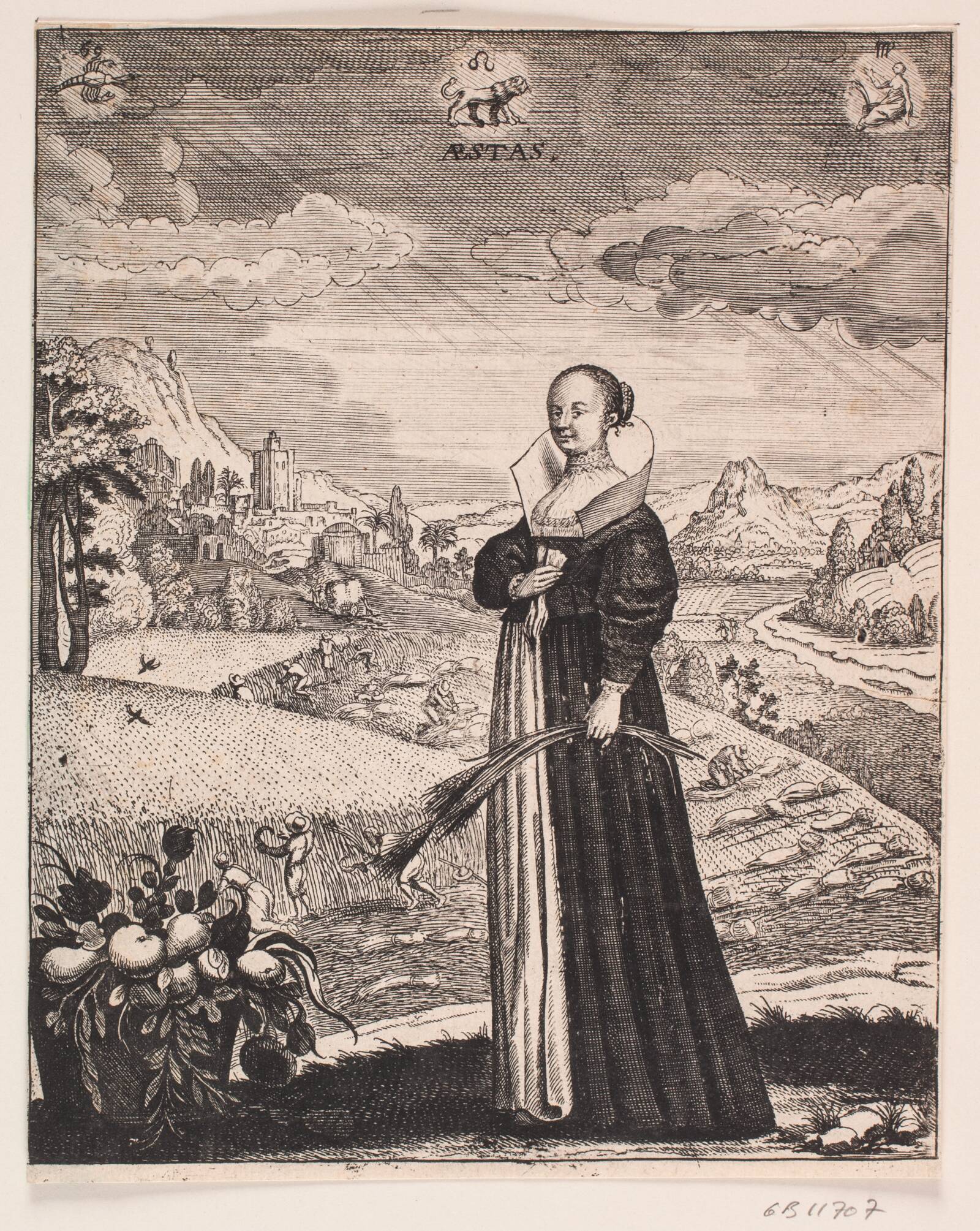Sommeren, Albert Haelwegh, 1648