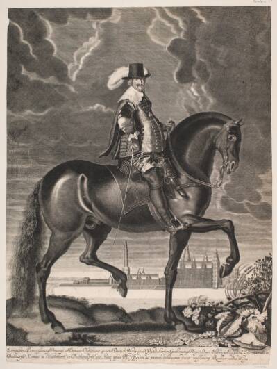 Christian IV til hest