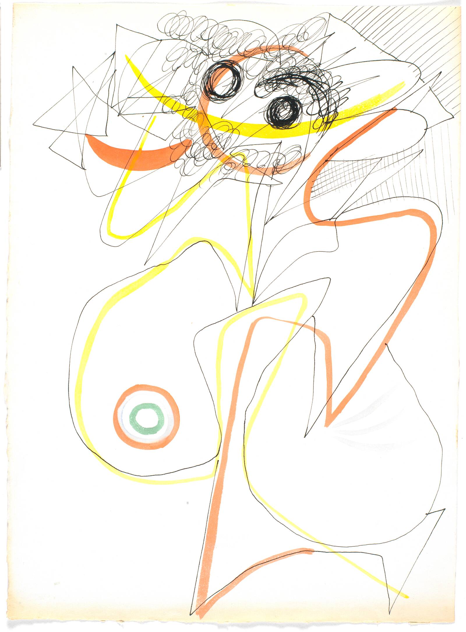 Botanisk figuration, Richard Mortensen, 1939-1941