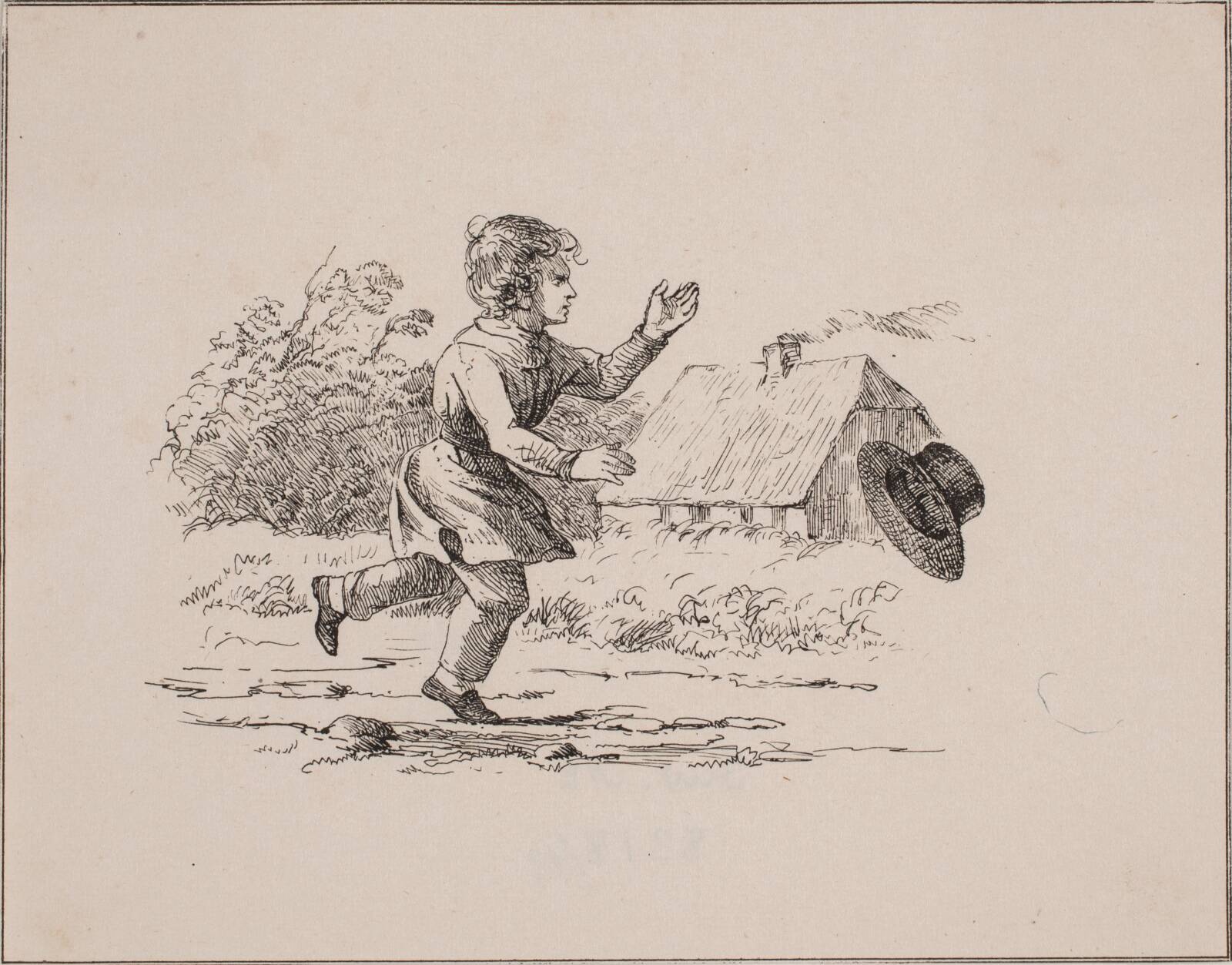 Stormen, Adolph Kittendorff, 1845