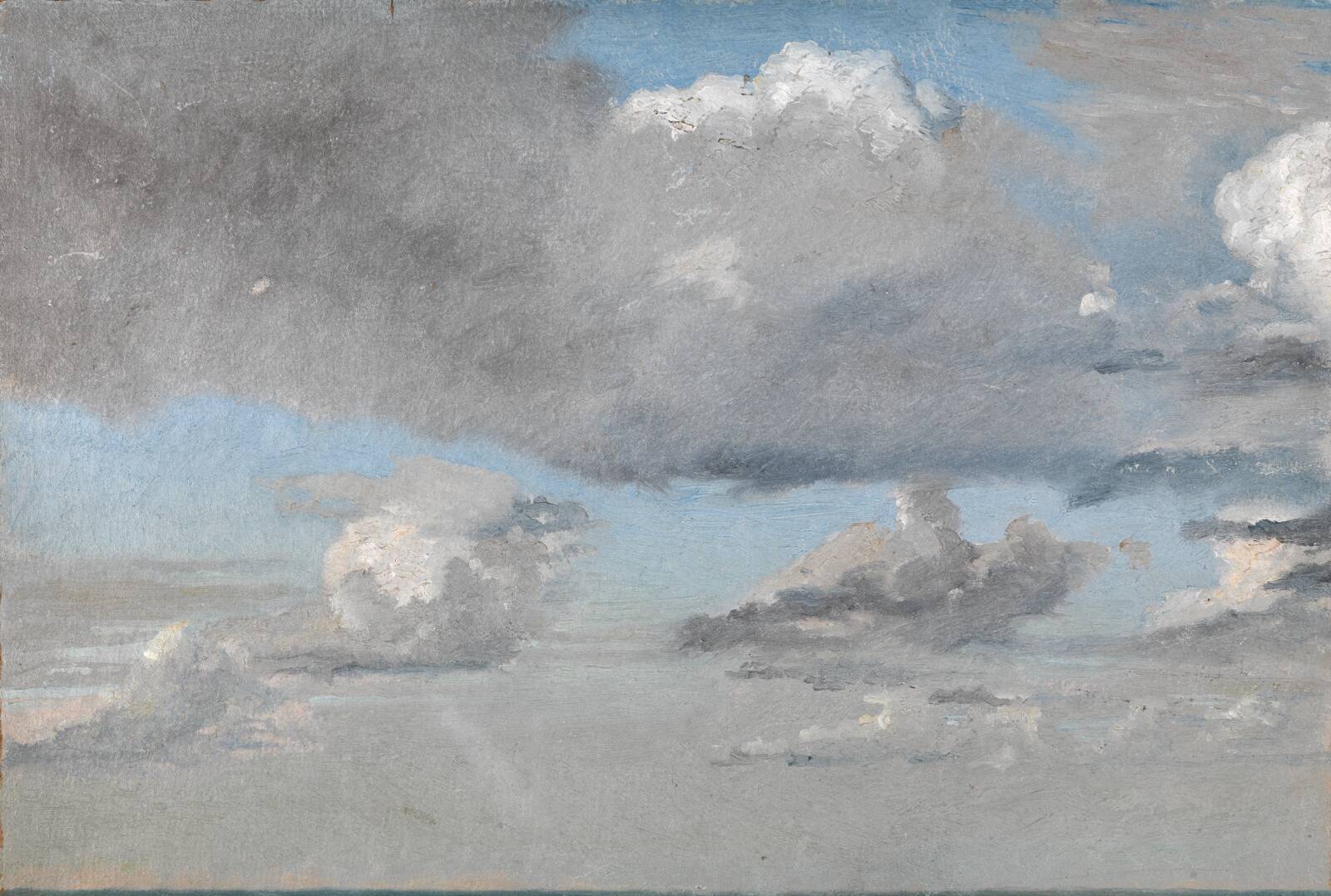 Luftstudie, Christen Købke, 1831-1834