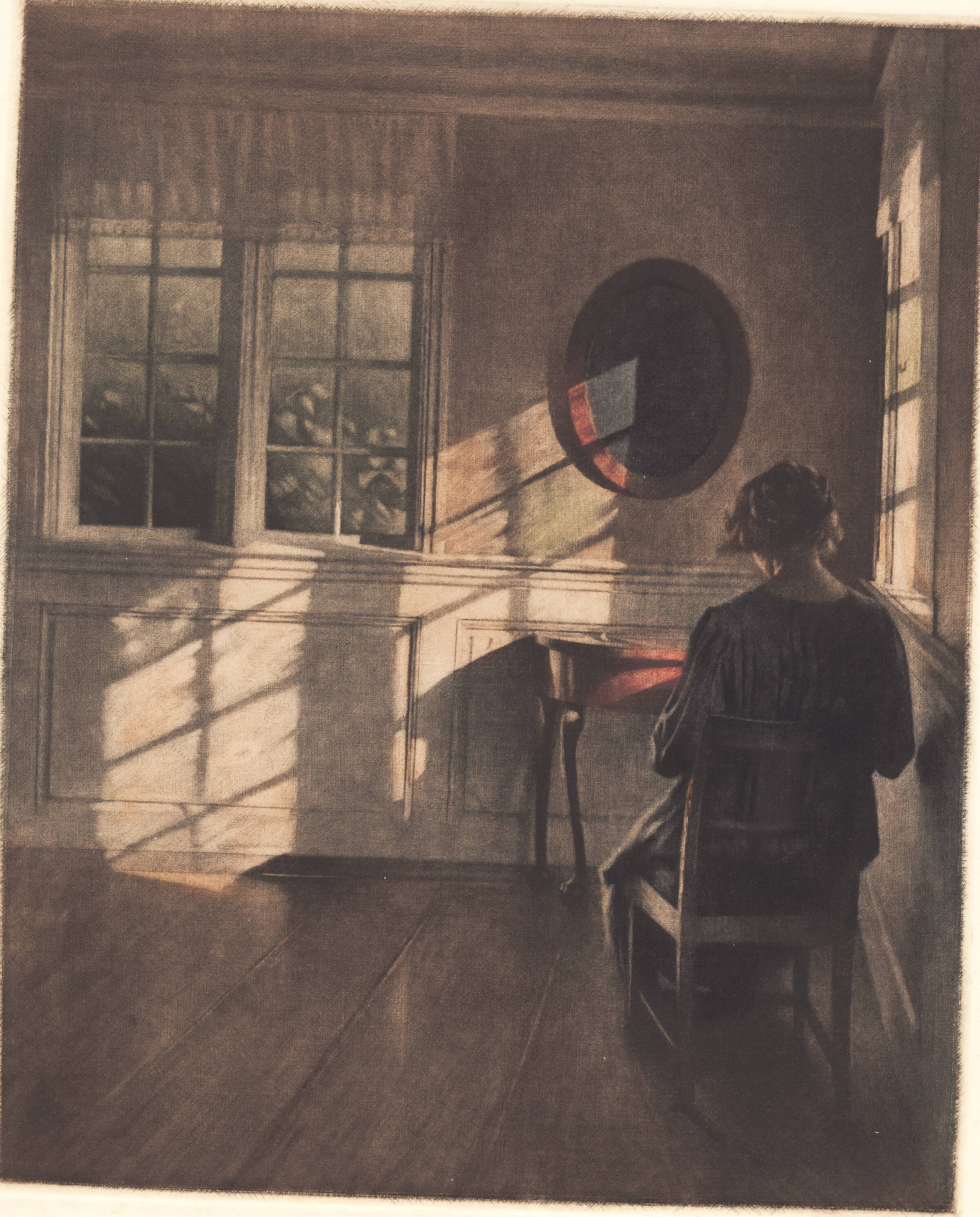 Solskin, Peter Ilsted, 1909