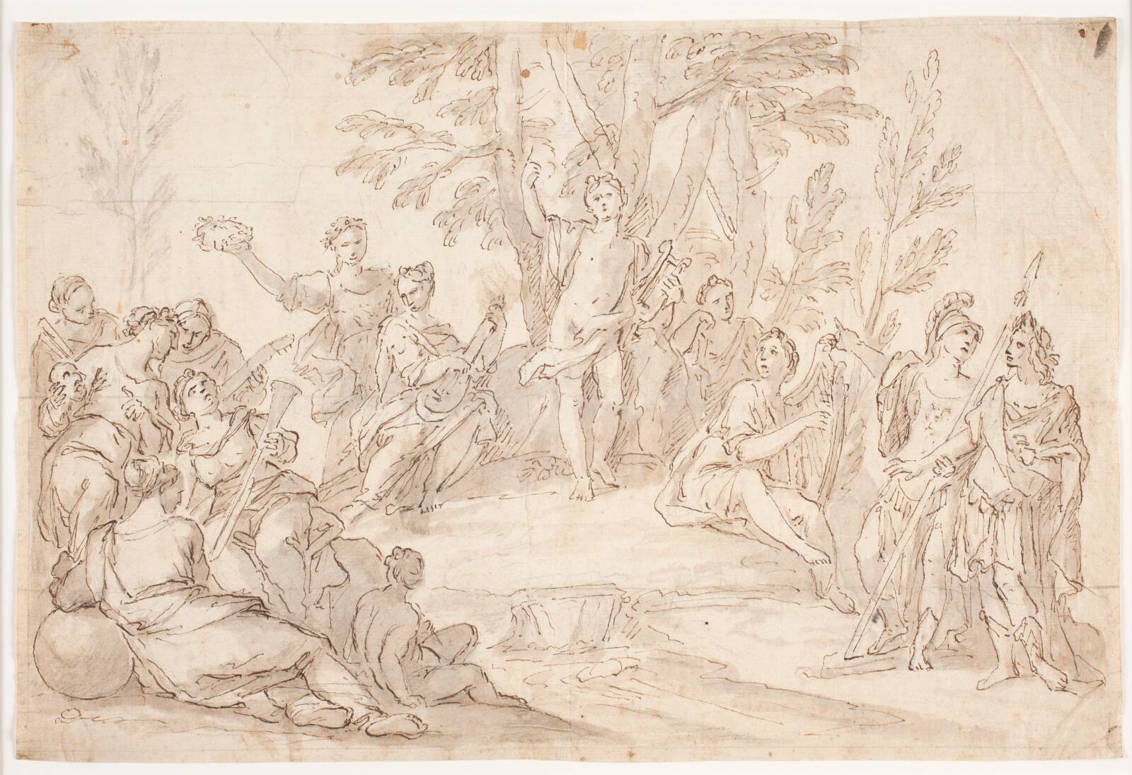 Parnas, Hendrik Krock, 1671-1738