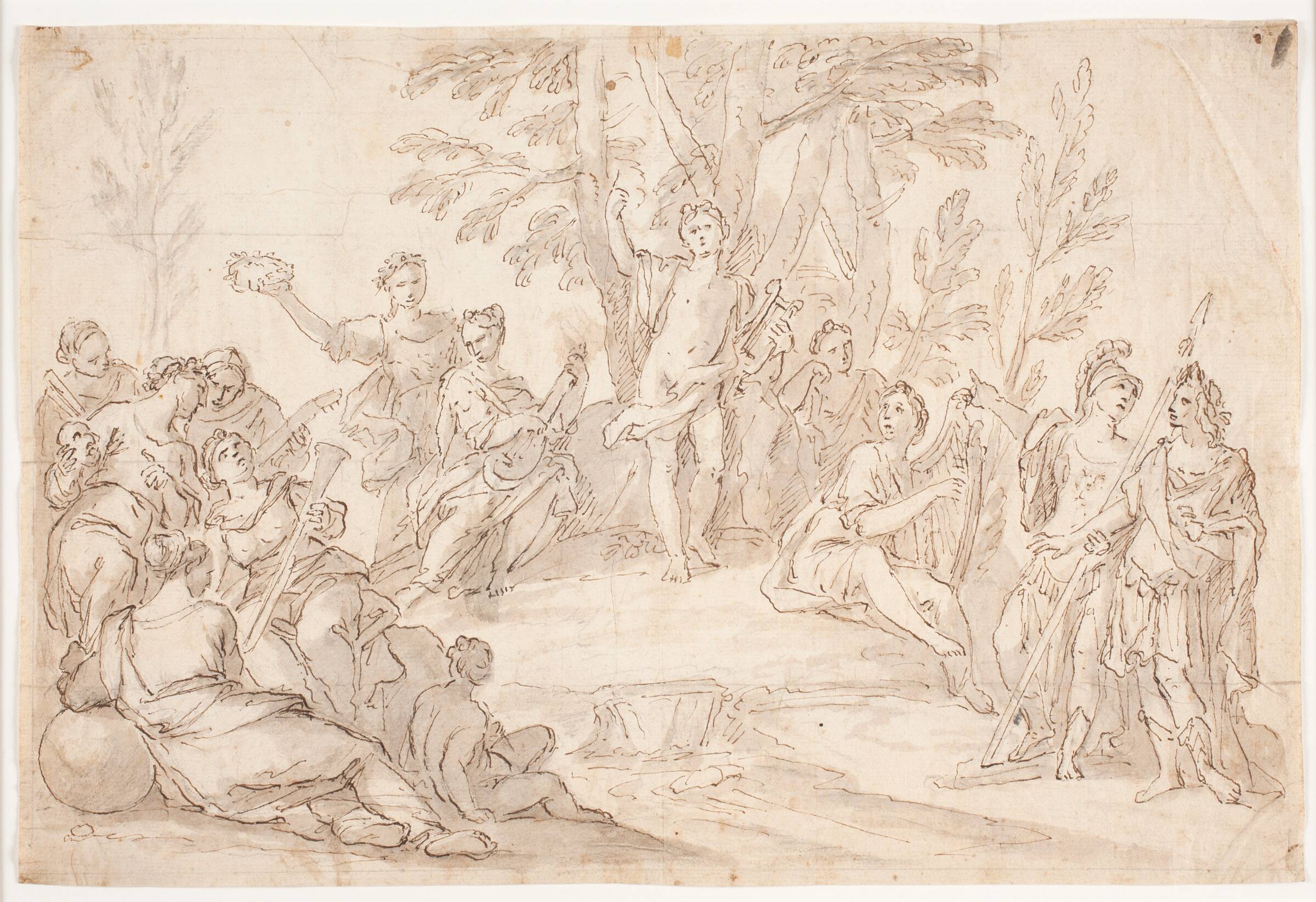 Parnas, Hendrik Krock, 1671-1738