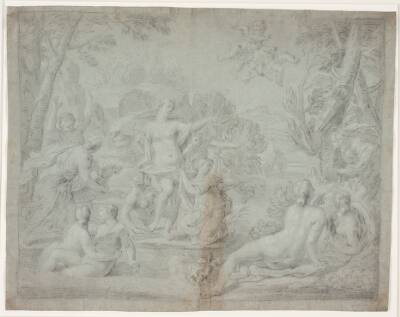 Diana og Aktæon. (Ovid, Net., III, 175 ff.)