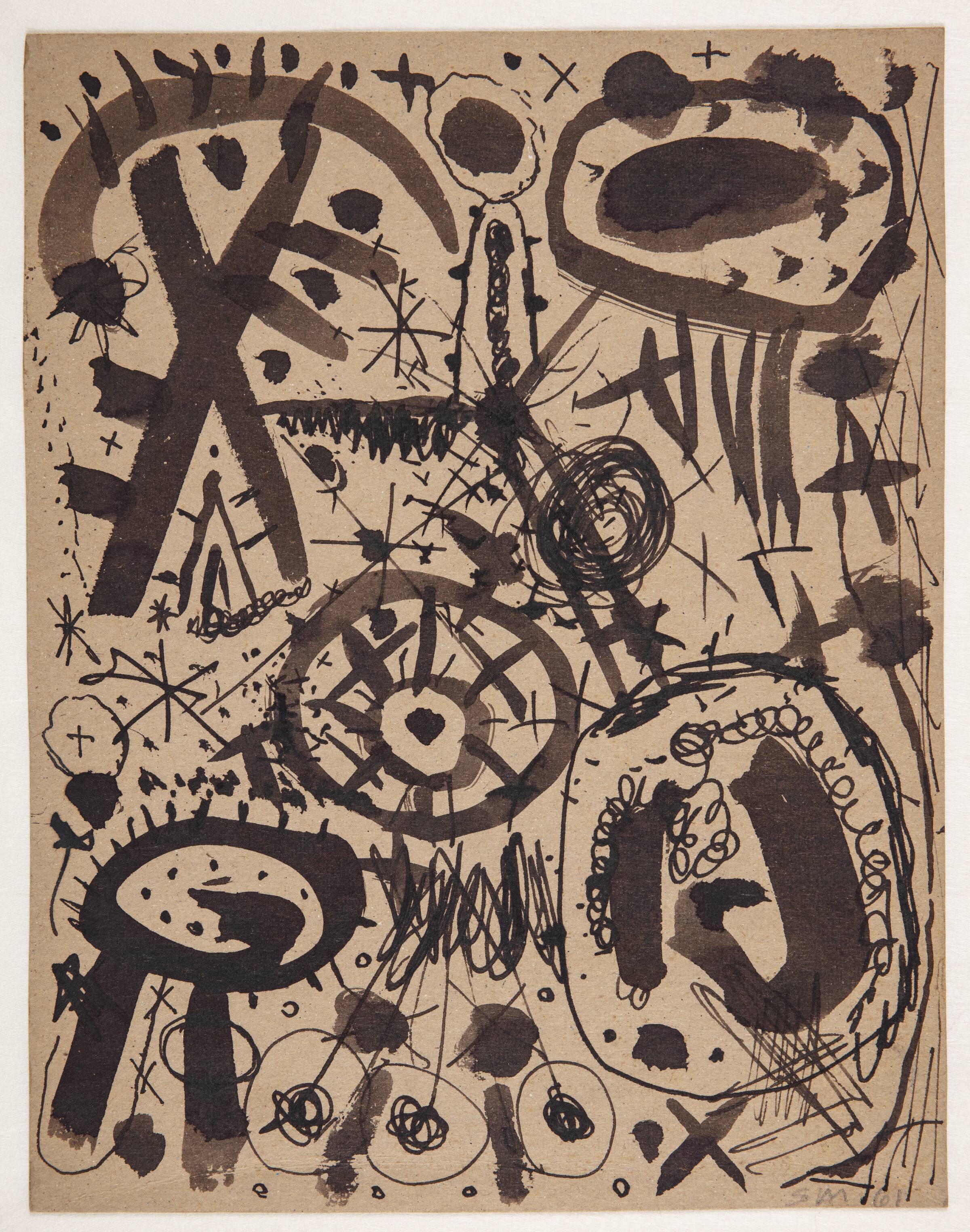 Uden titel, Sonja Ferlov Mancoba, 1961