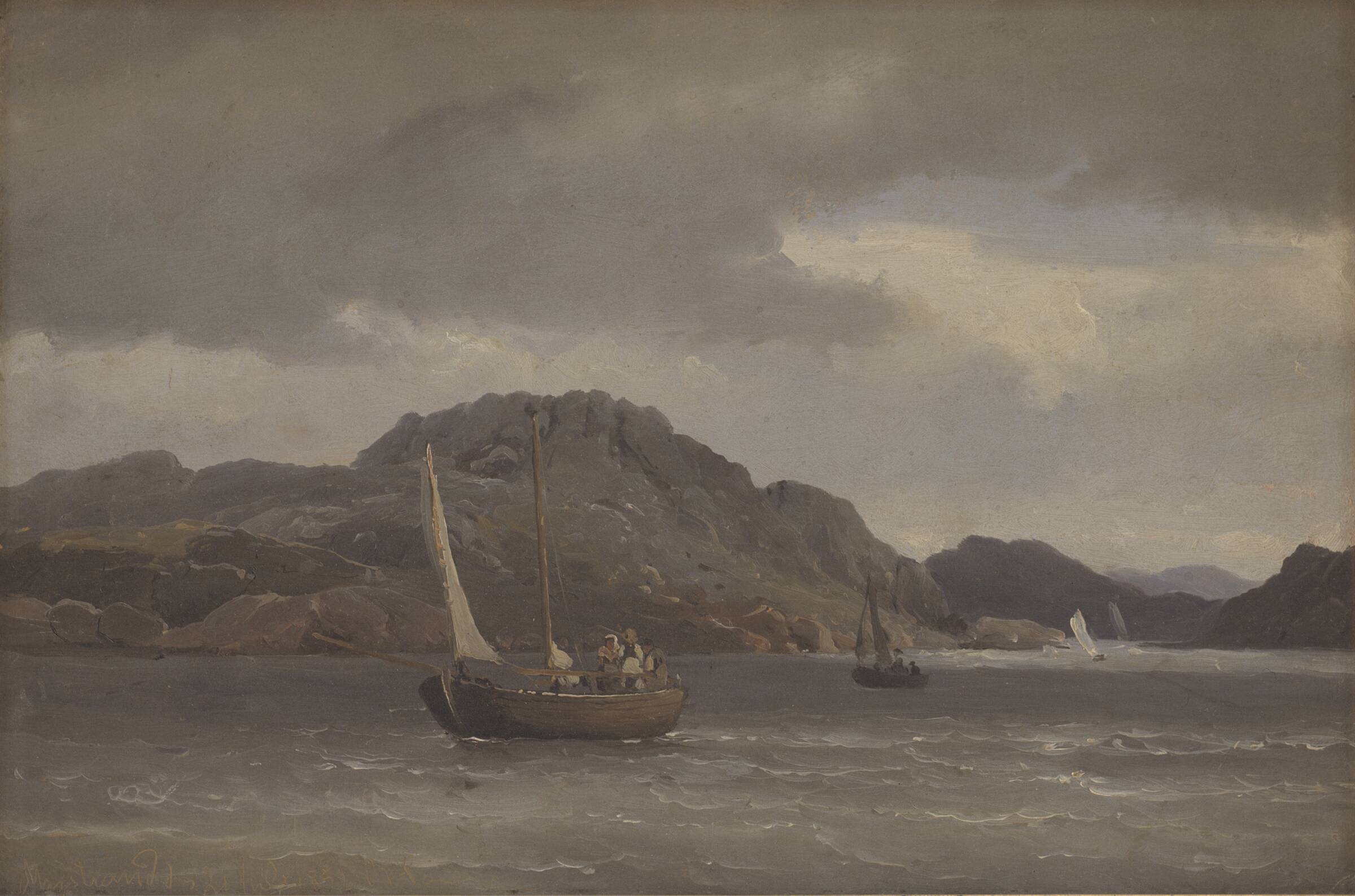 Skærgården ved Marstrand, C.F. Sørensen, 1852
