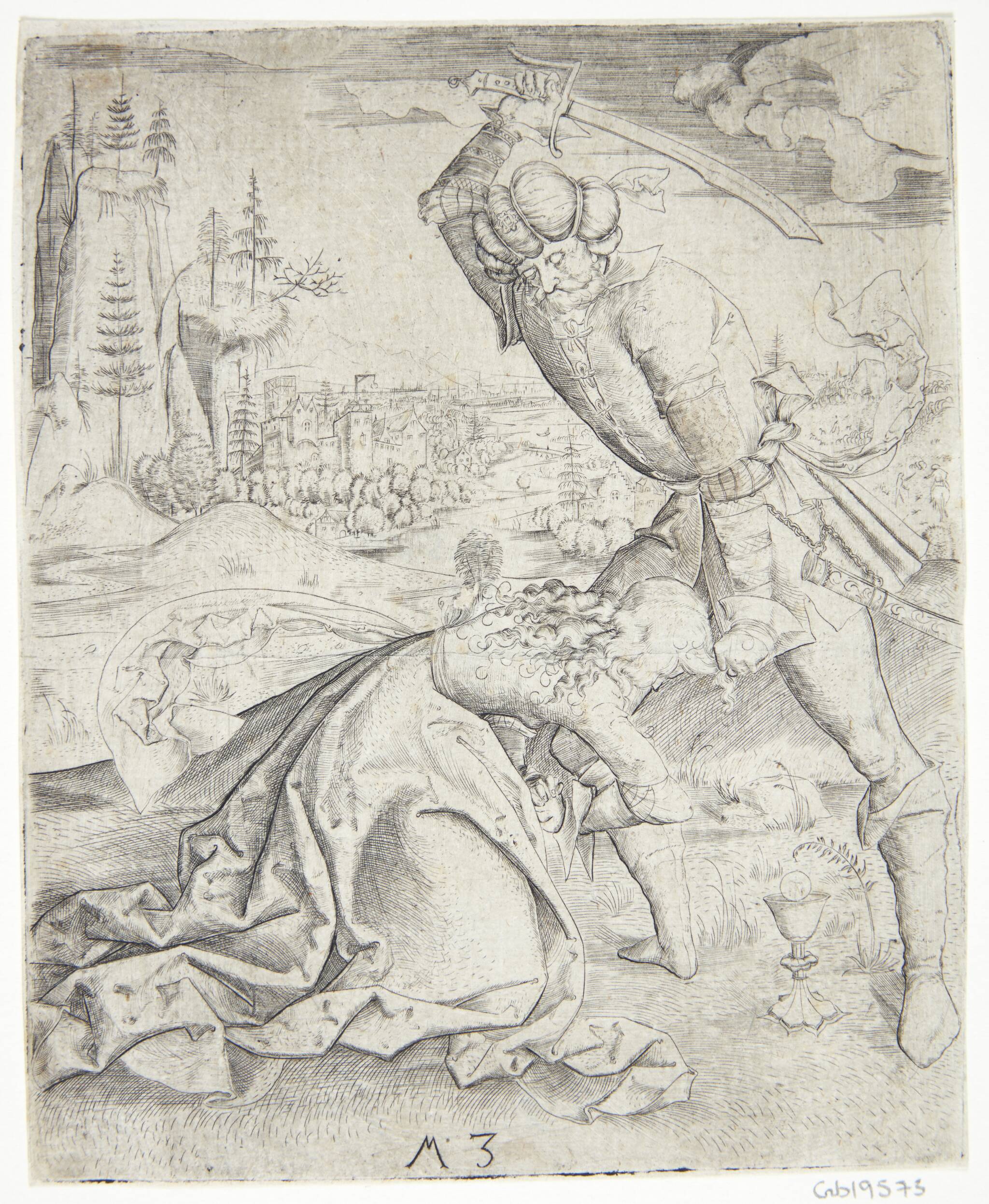 Den hellige Barbaras martyrium