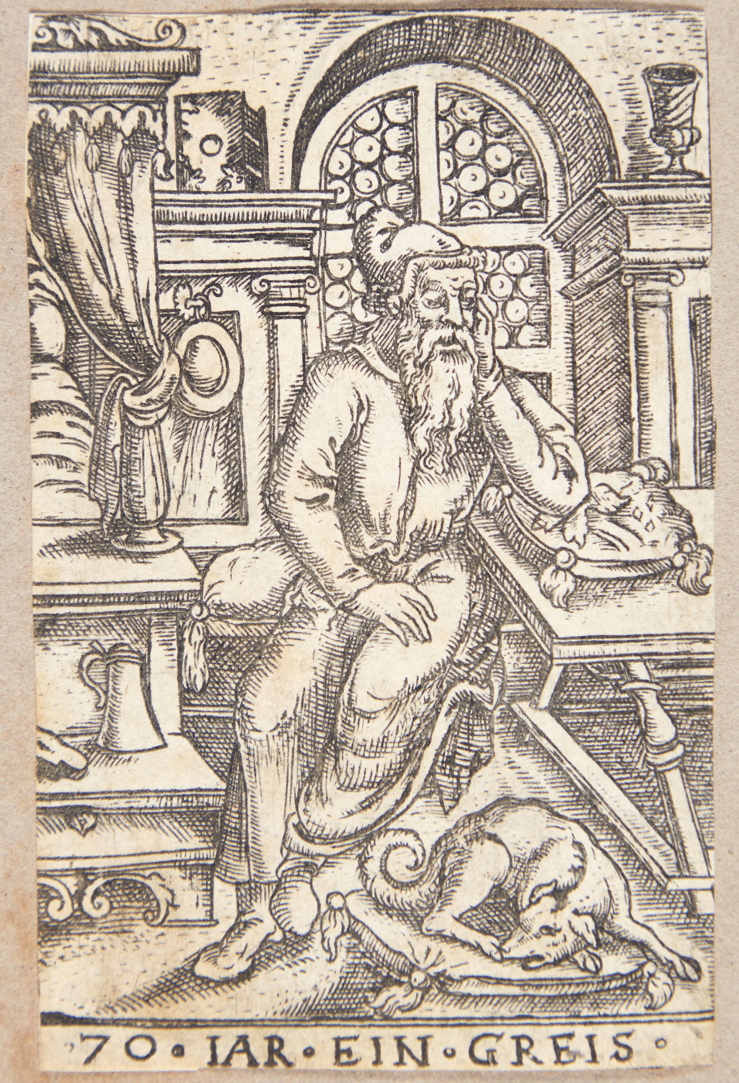70-års alderen (Ein Greis), Balthasar Jenichen, 1569