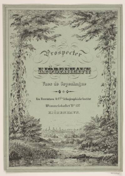 Omslag til "Prospecter af Kiöbenhavn"