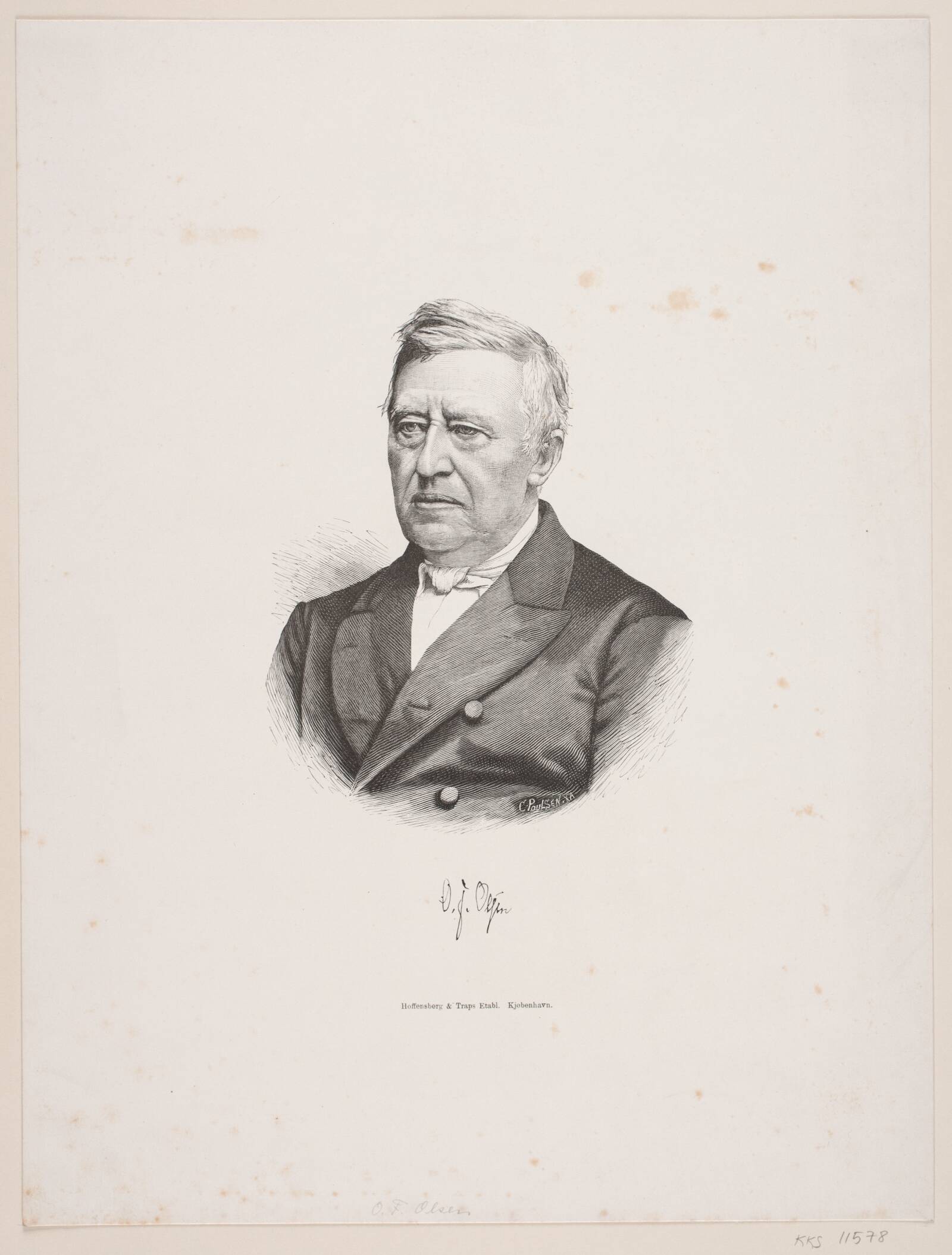O:F. Olsen, Carl Poulsen, 1855-1935