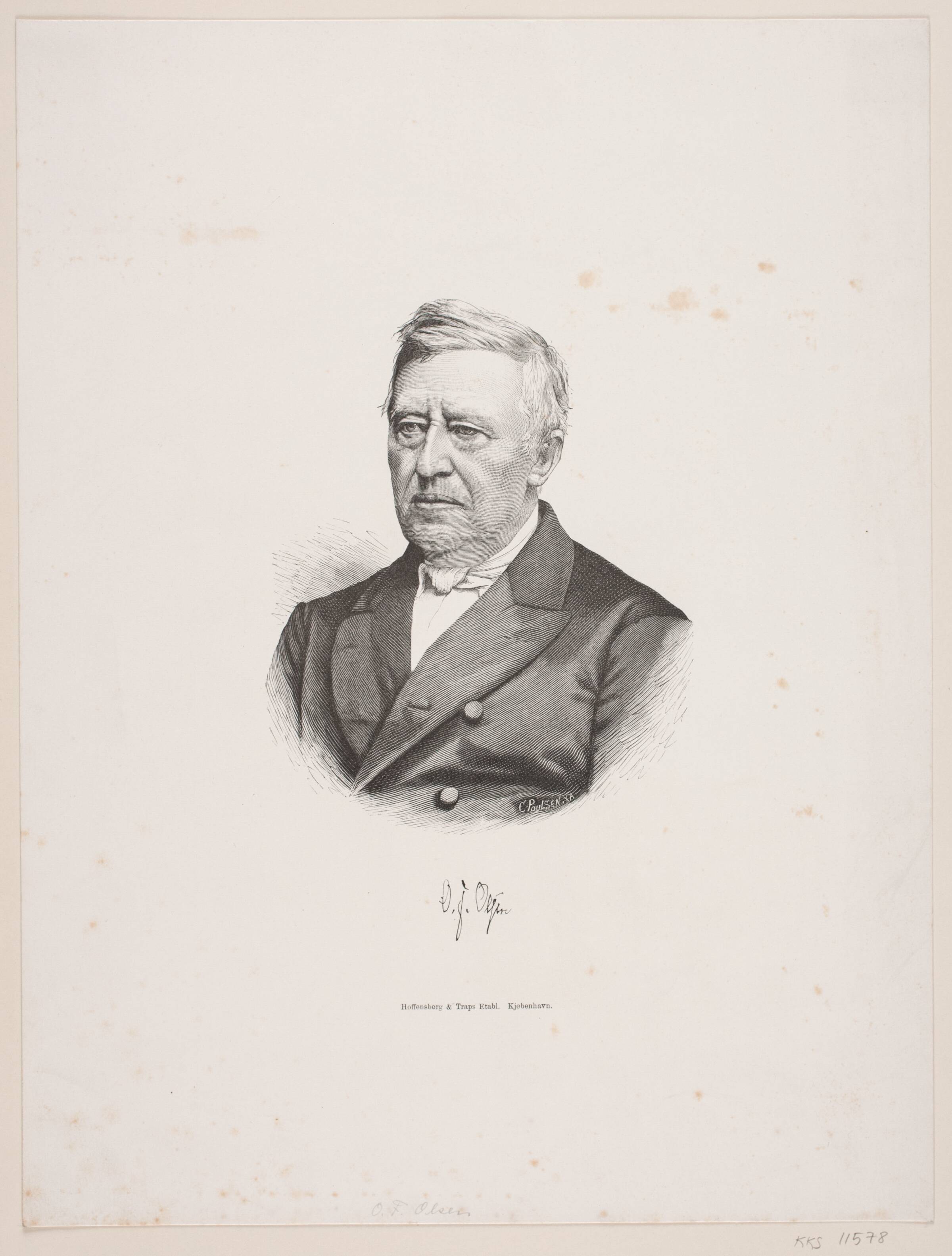 O:F. Olsen, Carl Poulsen, 1855-1935