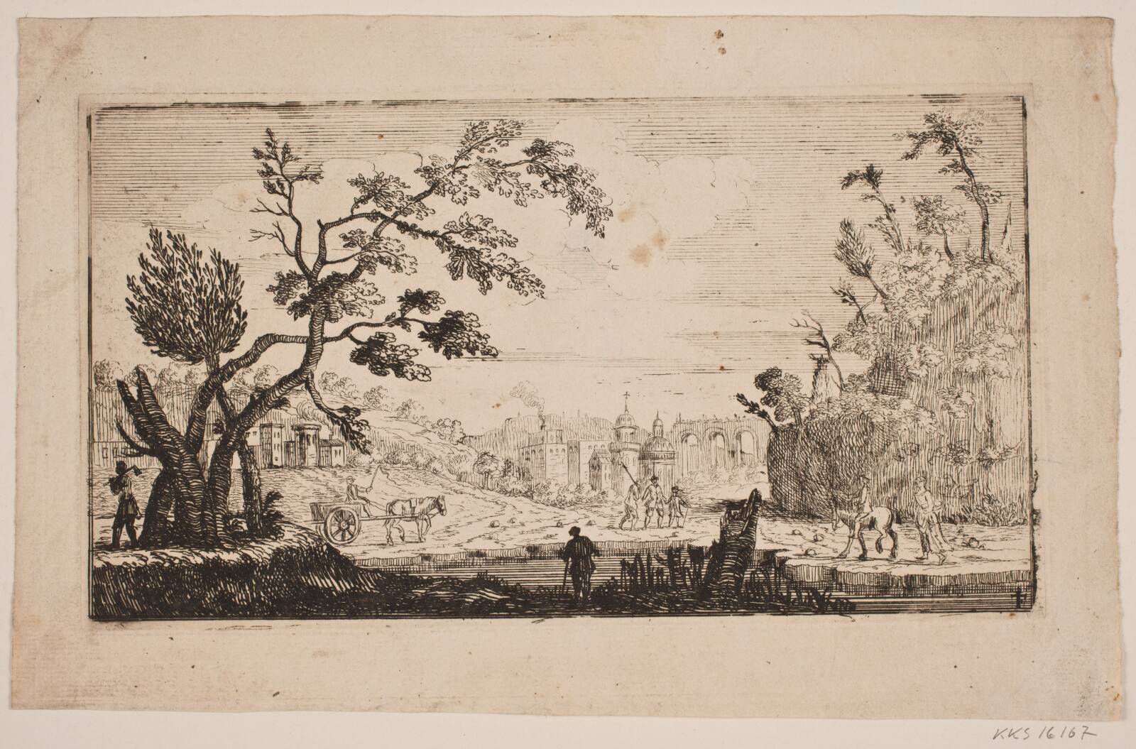 Landskab, Jacob Fosie, 1740-1749