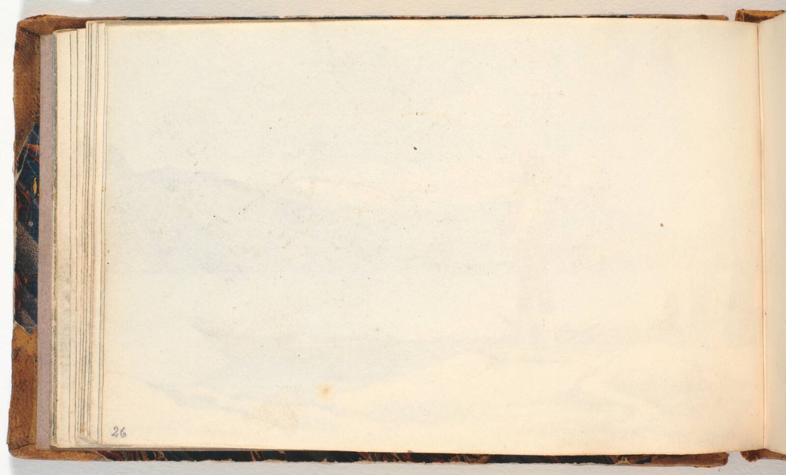 Blank, Martinus Rørbye, 1832