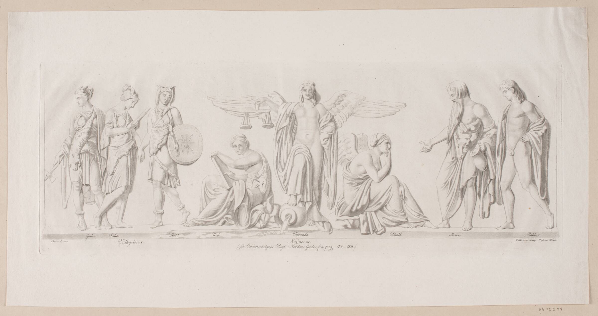 Nornerne, Søren Henrik Petersen, 1822
