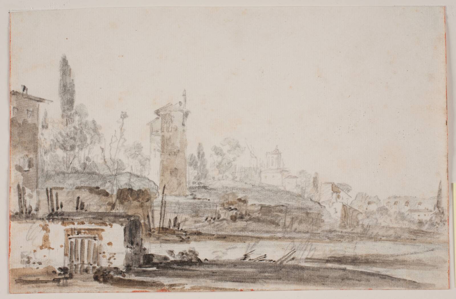 "Romersk" prospekt, Jens Petersen Lund, 1730-1793