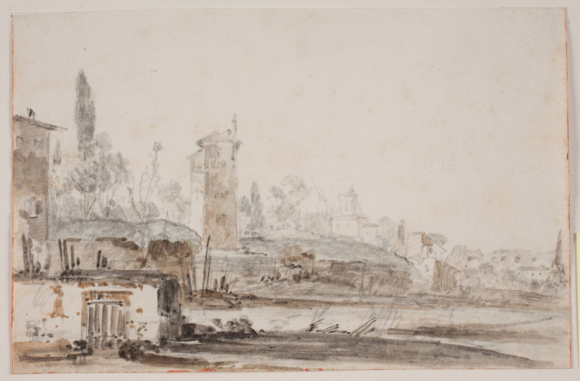 "Romersk" prospekt, Jens Petersen Lund, 1730-1793