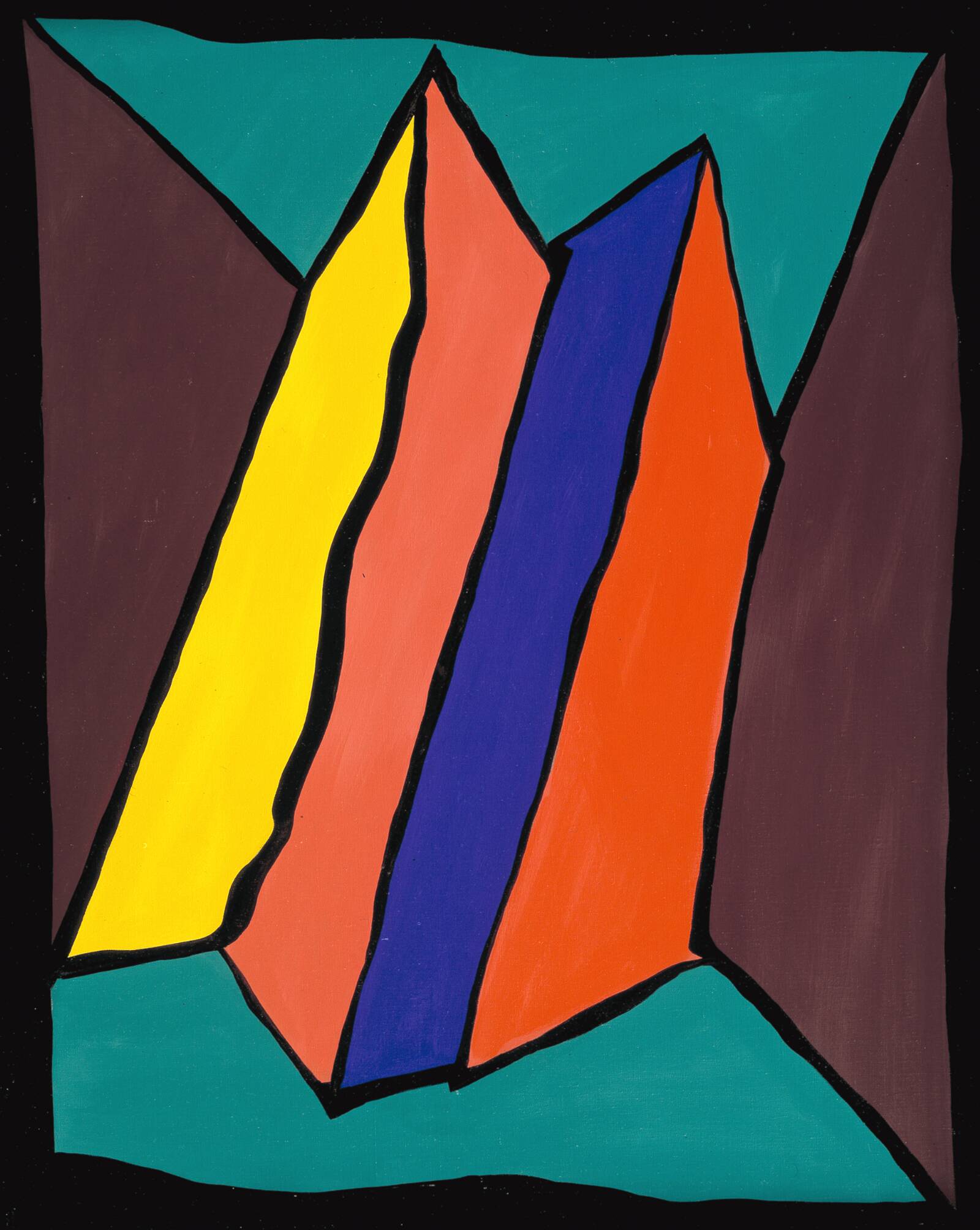 À Plys, Richard Mortensen, 1972