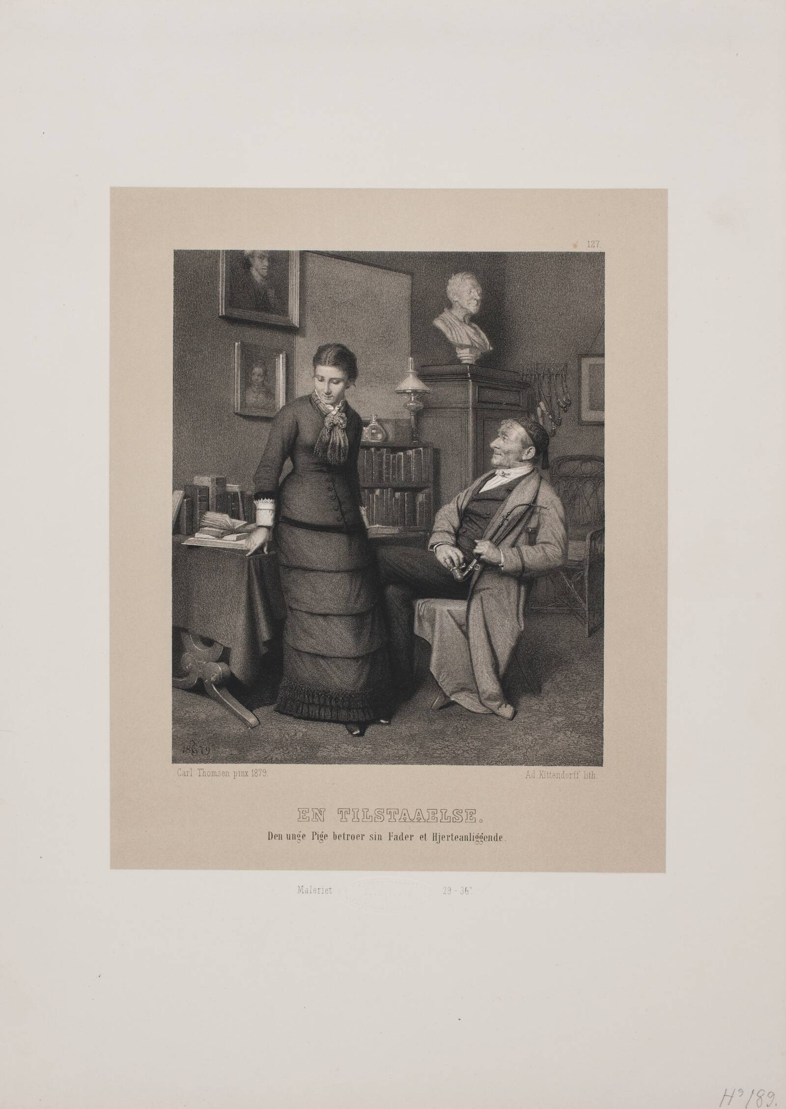 En tilståelse, Adolph Kittendorff, 1880-1889