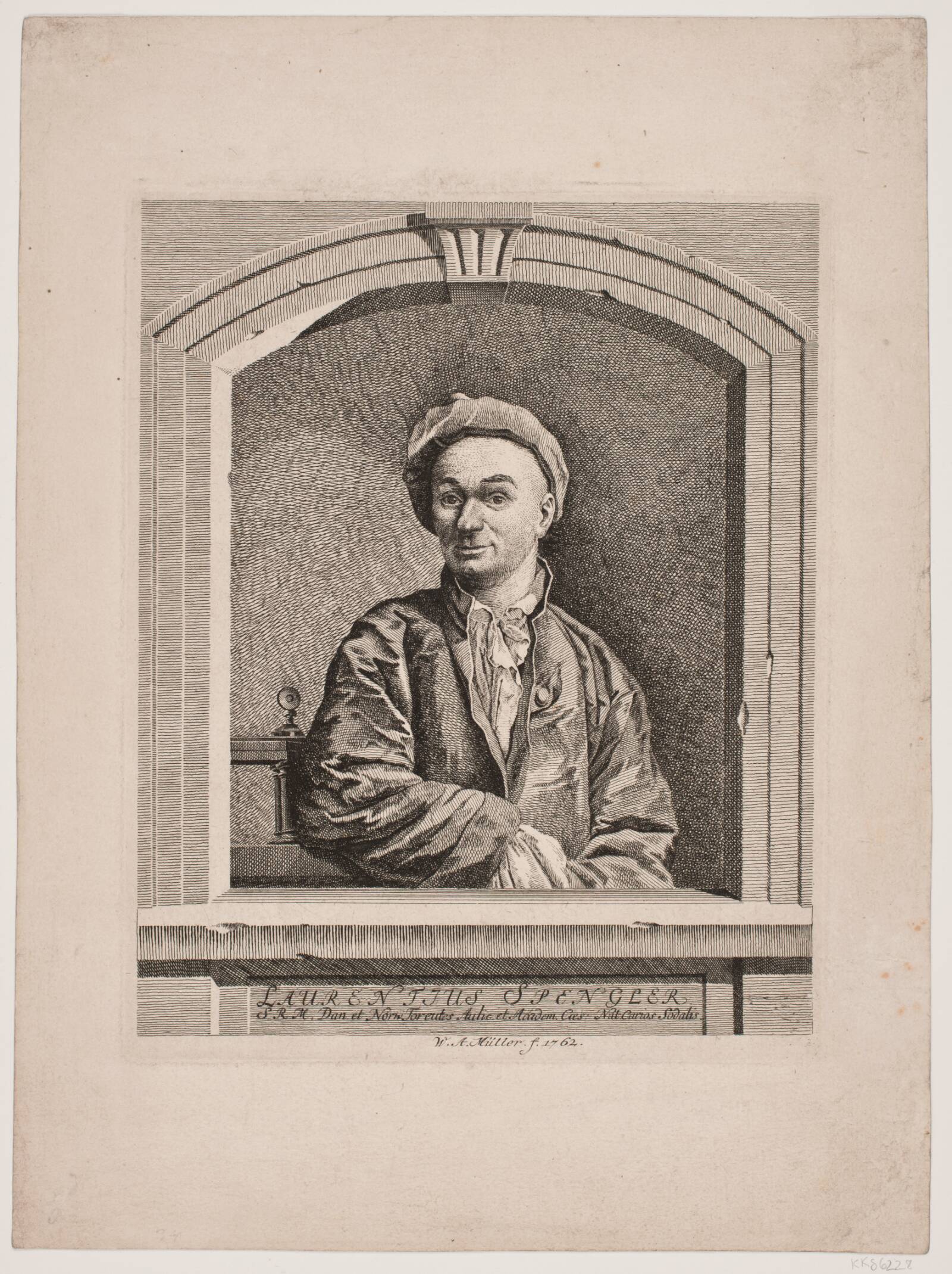 Lorentz Spengler, W.A. Müller, 1762
