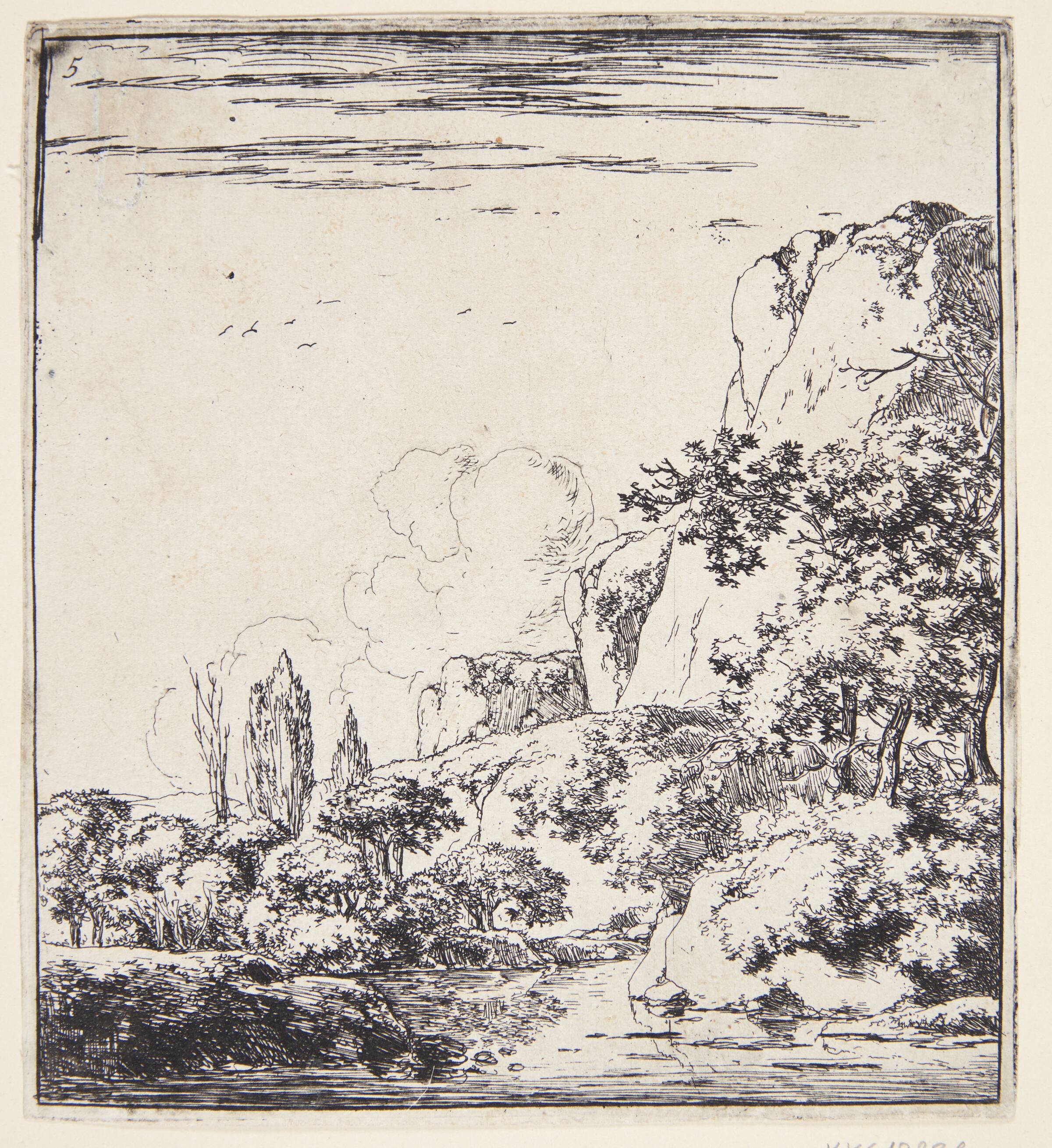 Lille flod, Herman Naiwincx, 1623-1670