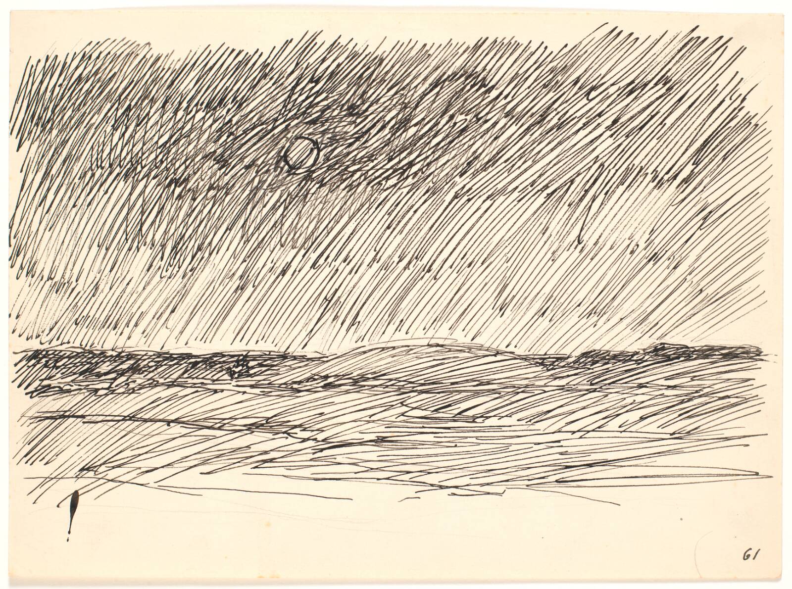 Landskab, Fritz Syberg, 1928