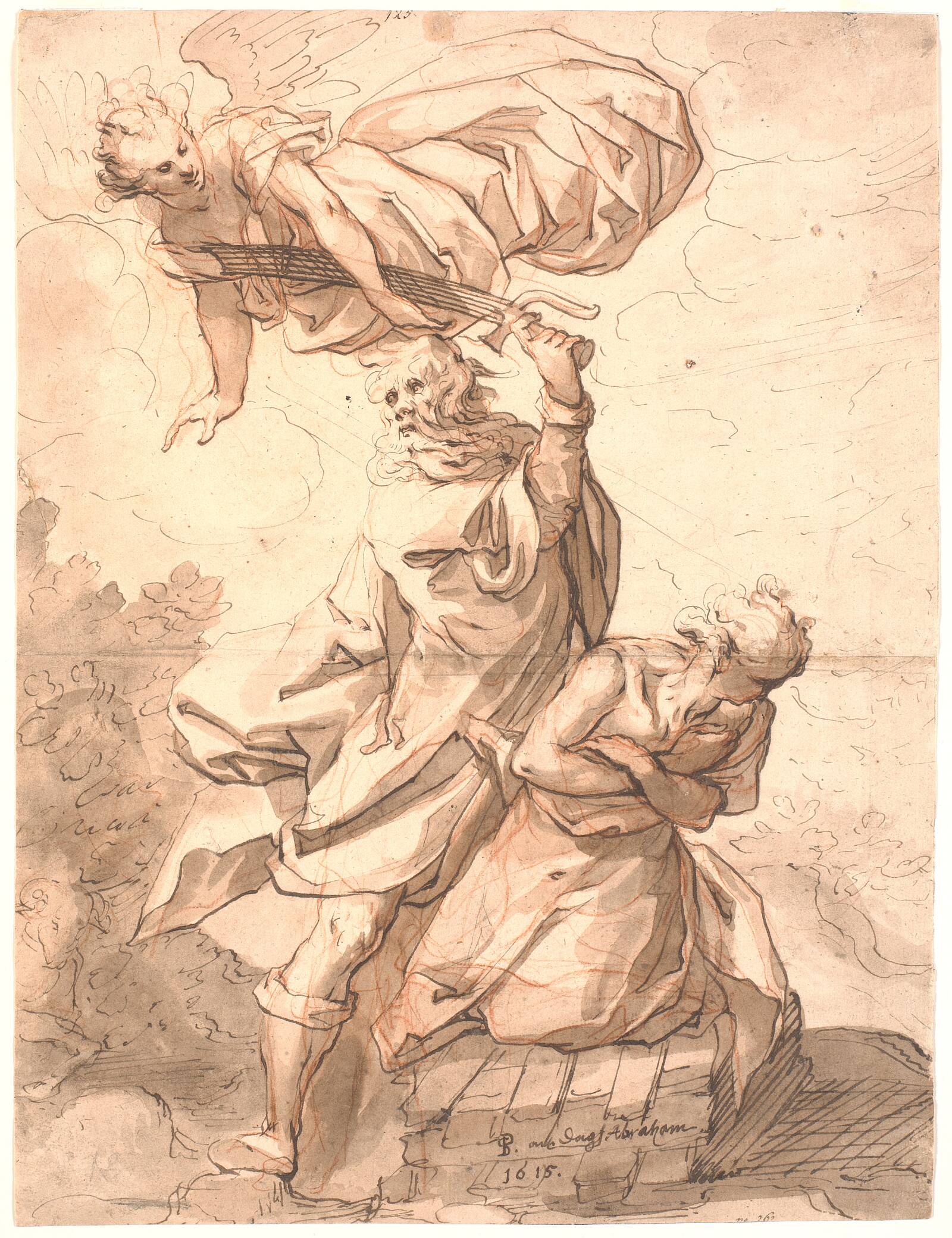 Abrahams ofring af Isak, Philipp Scheidemann, 1615