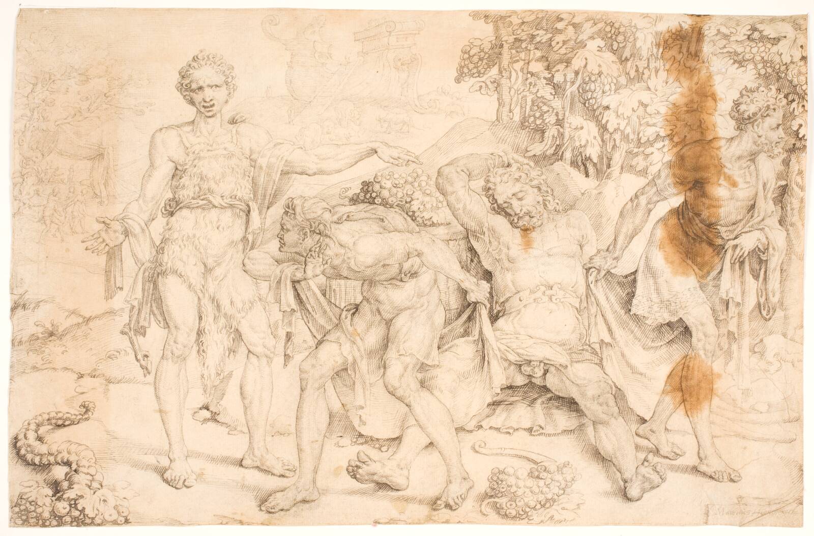 Noa bespottes af Kam, Maarten van Heemskerck, 1550-1555