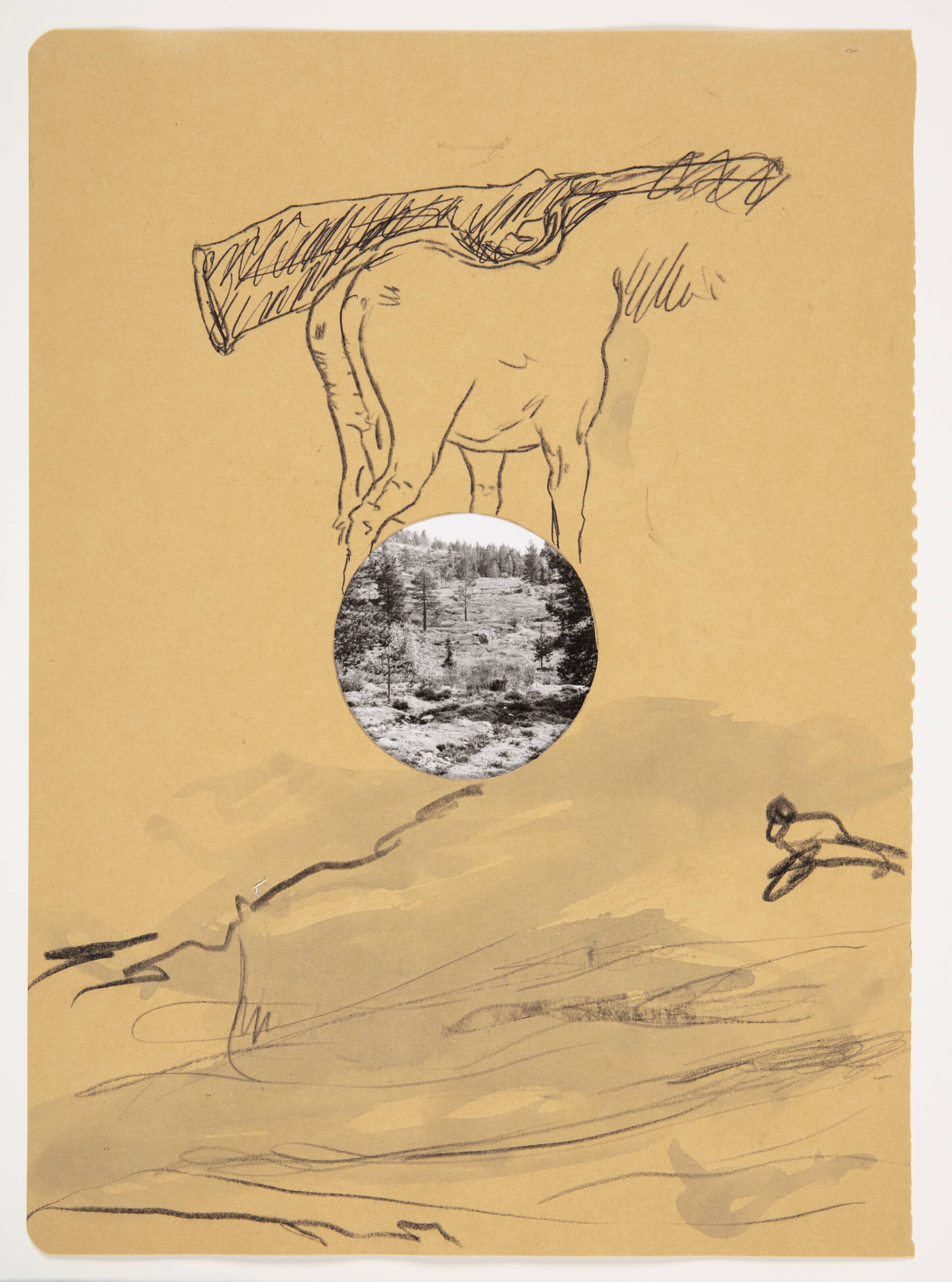 Uden titel (The party is over/ The stripper is dead), David Shrigley, 1997