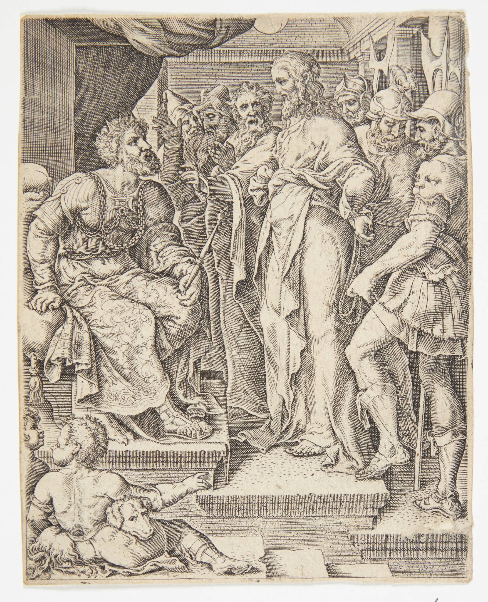 Jesus for Herodes, Ubekendt, 1568
