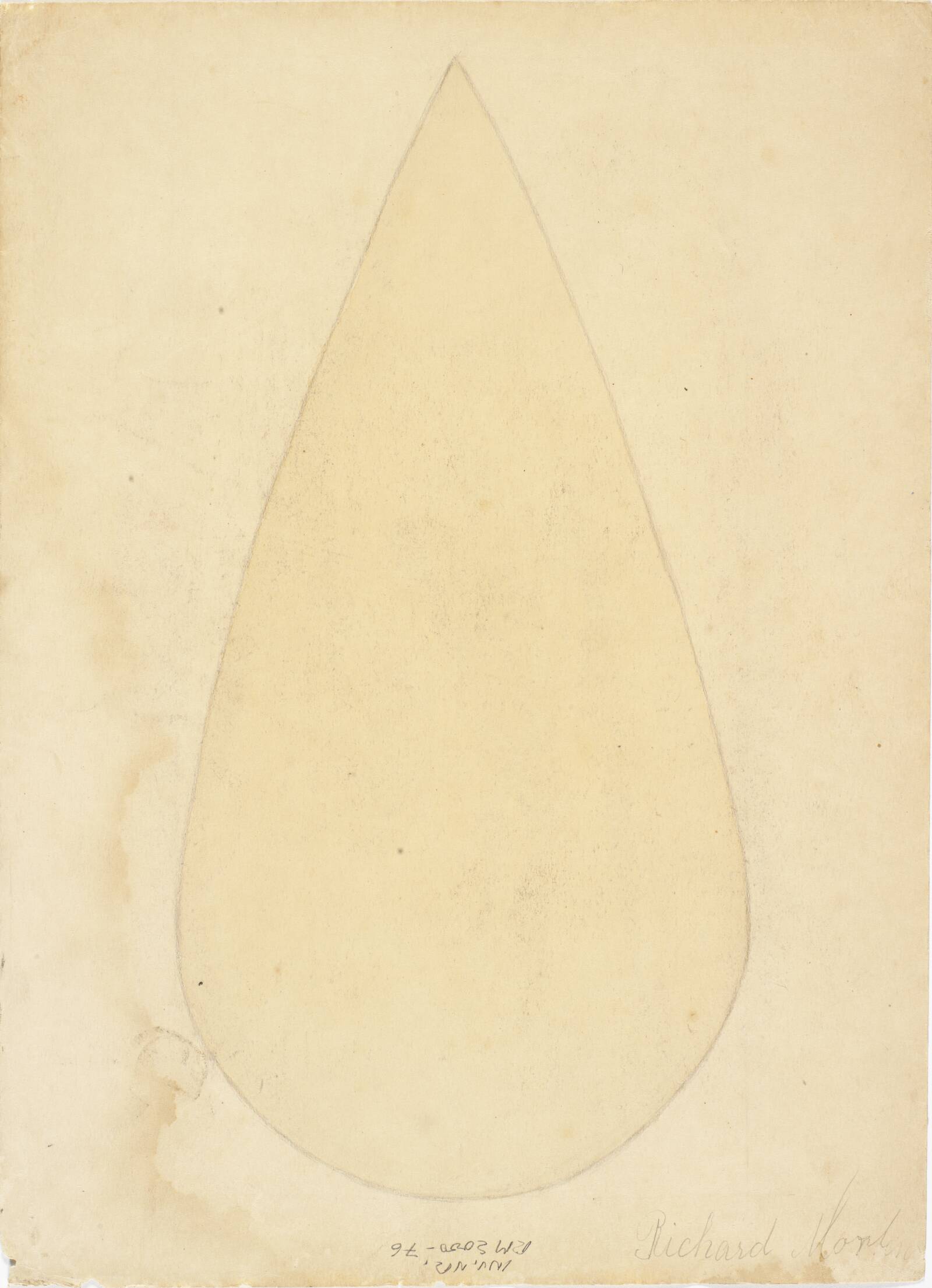 En dråbeform, Richard Mortensen, 1929
