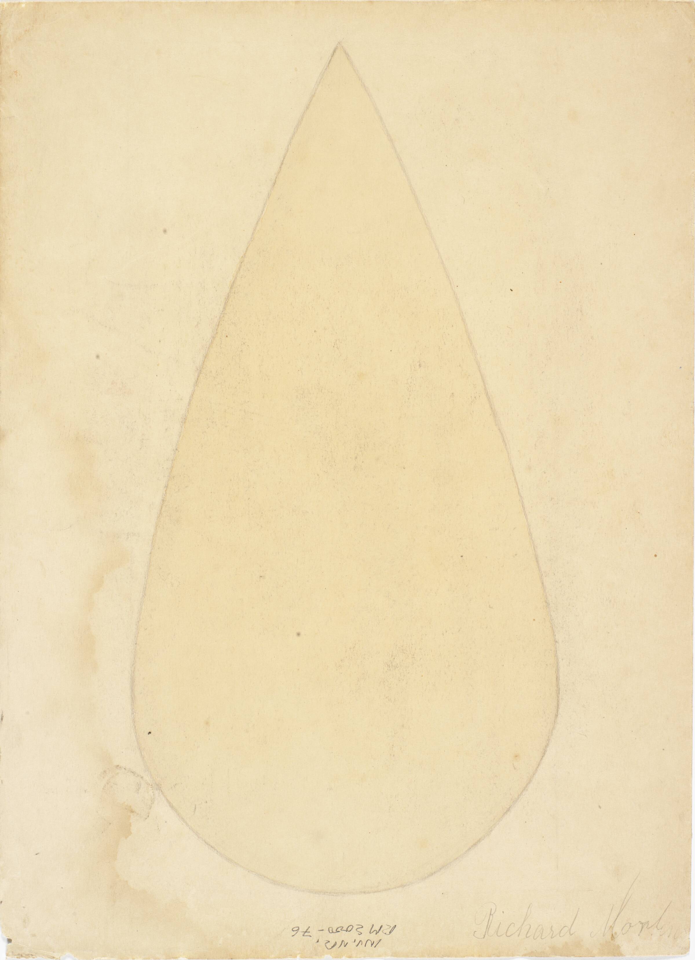 En dråbeform, Richard Mortensen, 1929