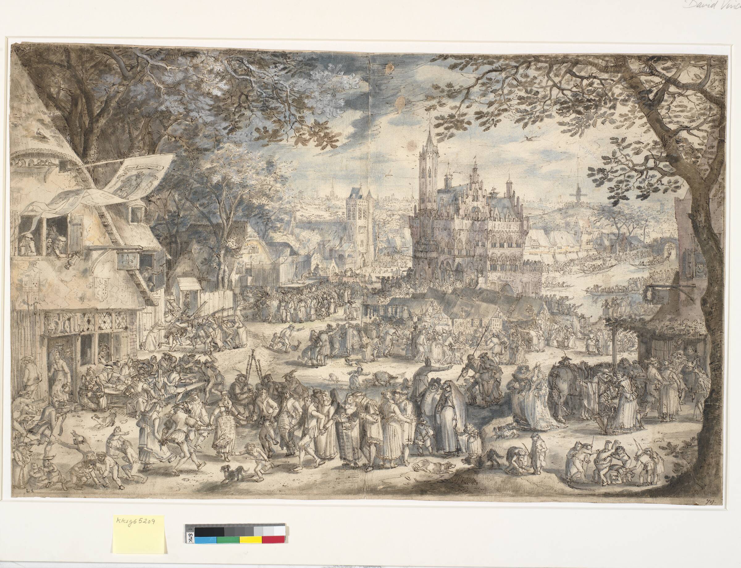 Kermesse, David Vinckboons, 1602